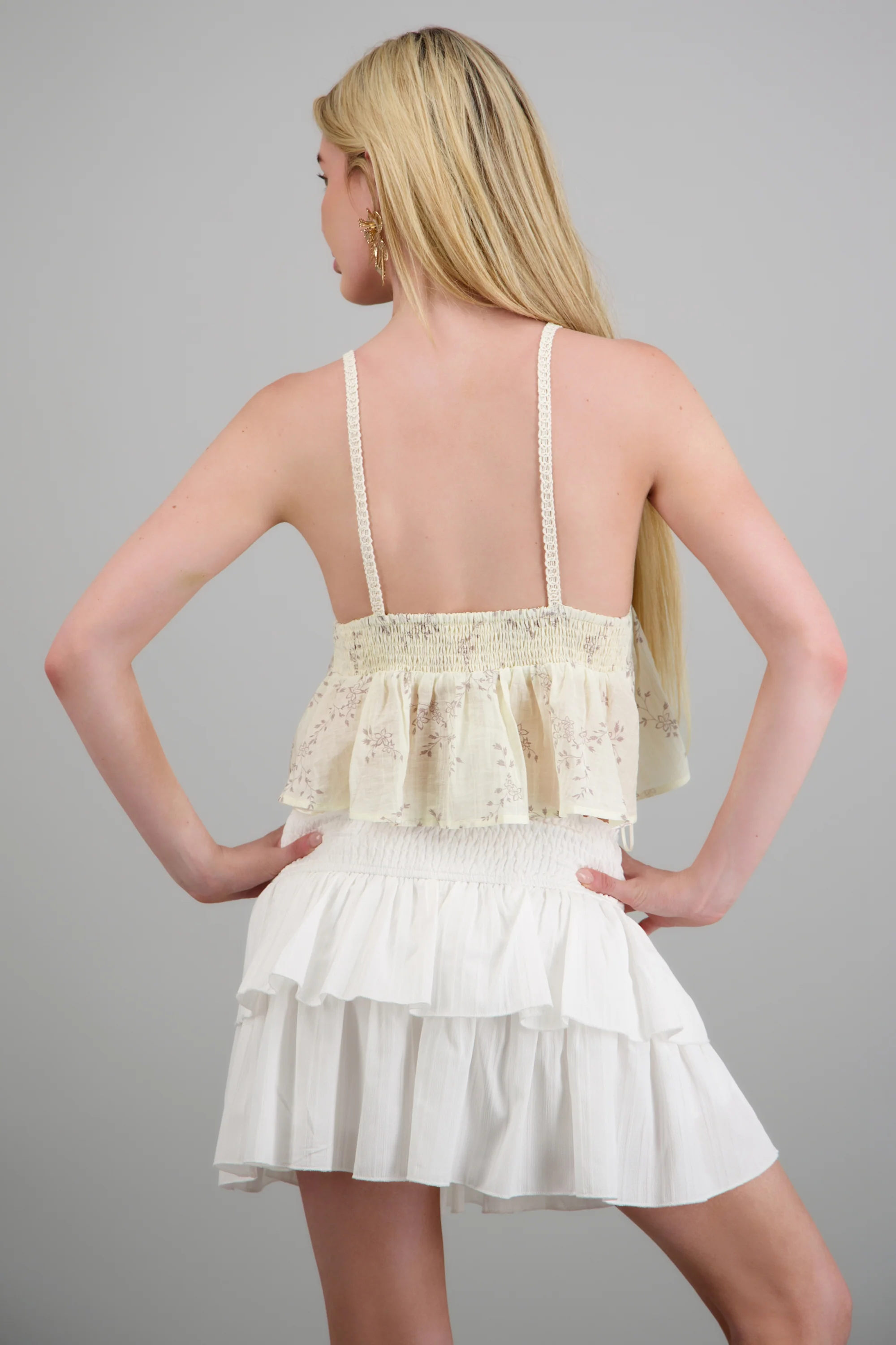 Top detalle tejido peplum - Image 4