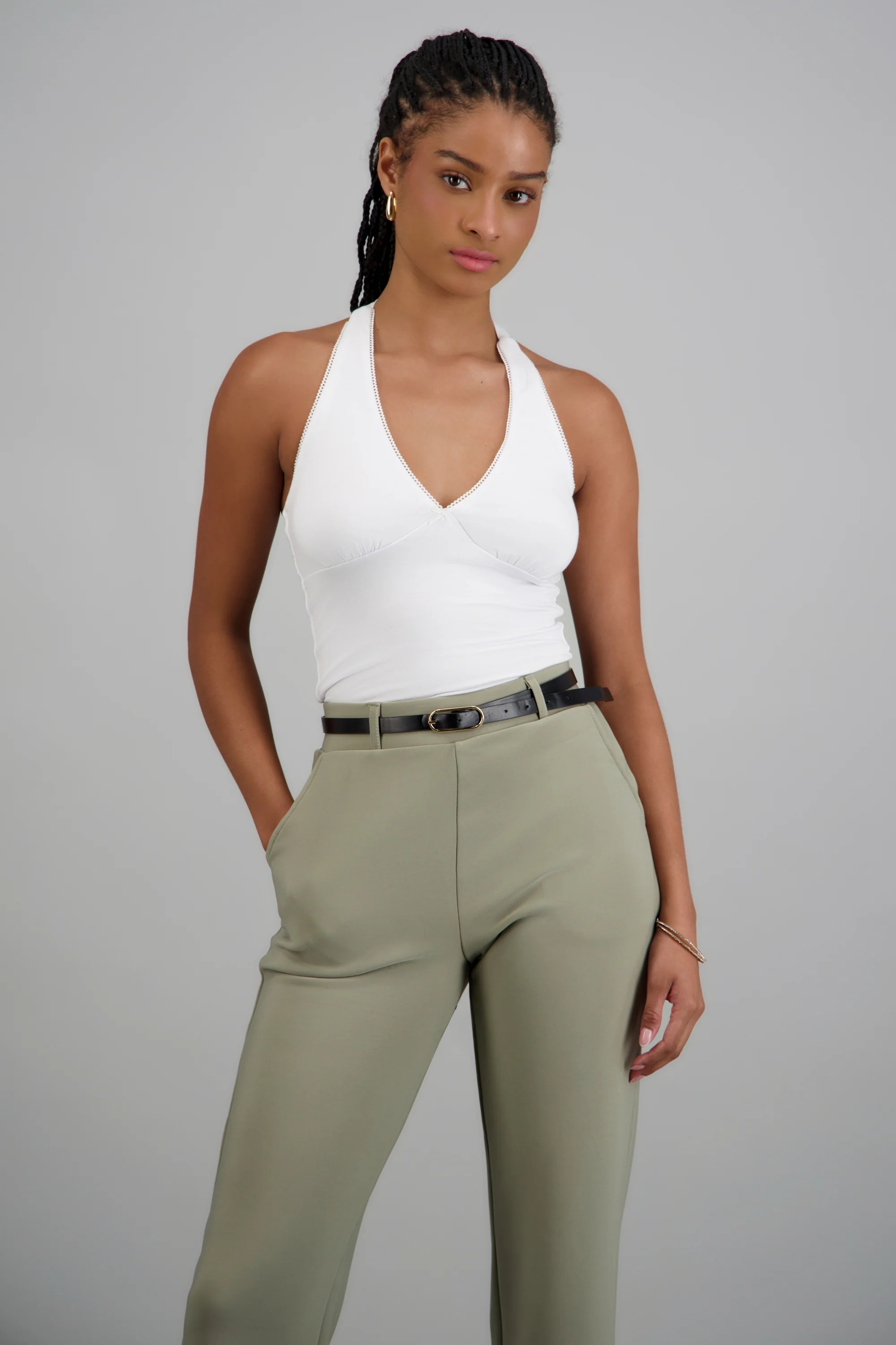 Top halter detalle amarre