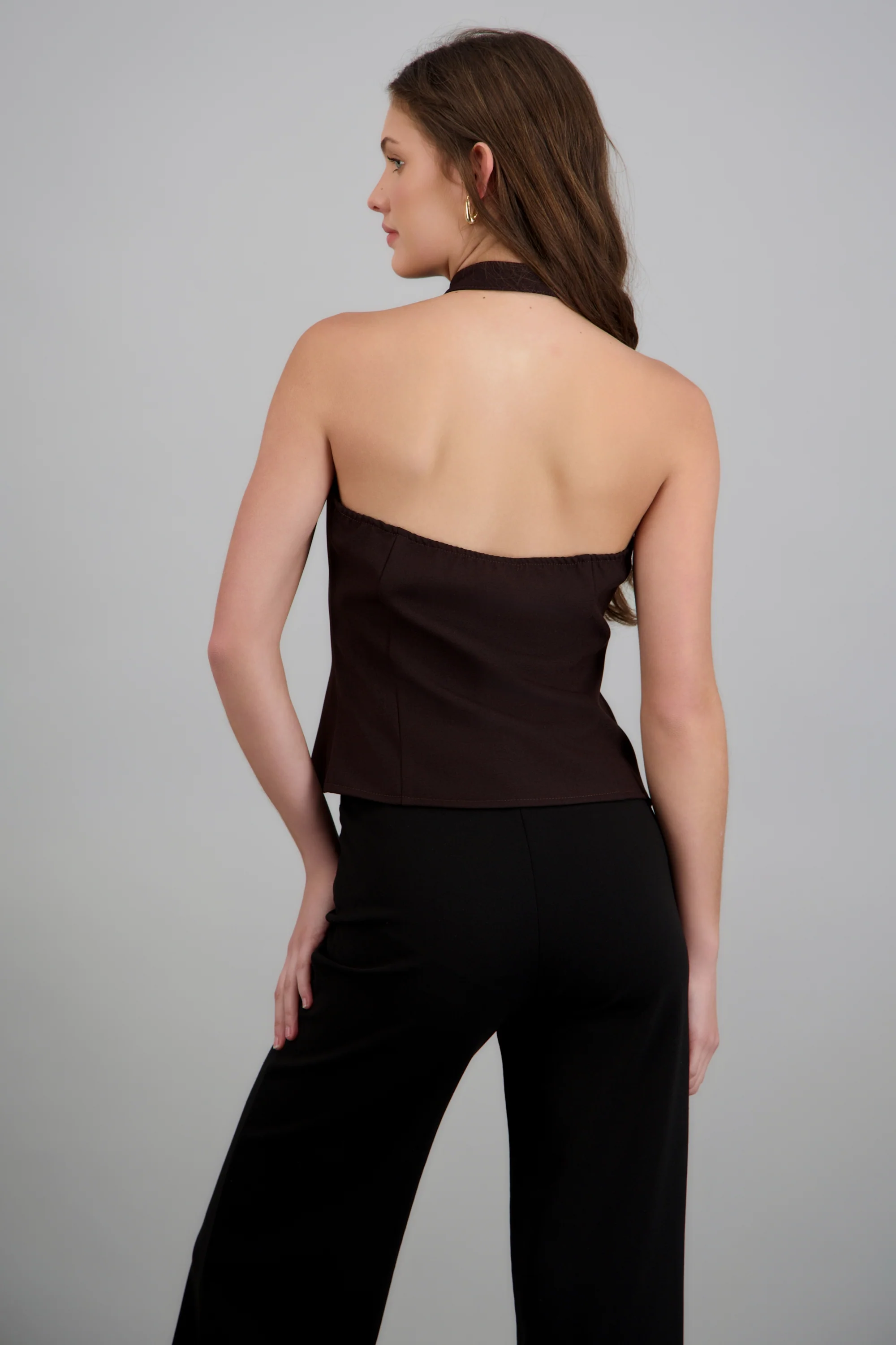 Top halter detalle botones - Image 4