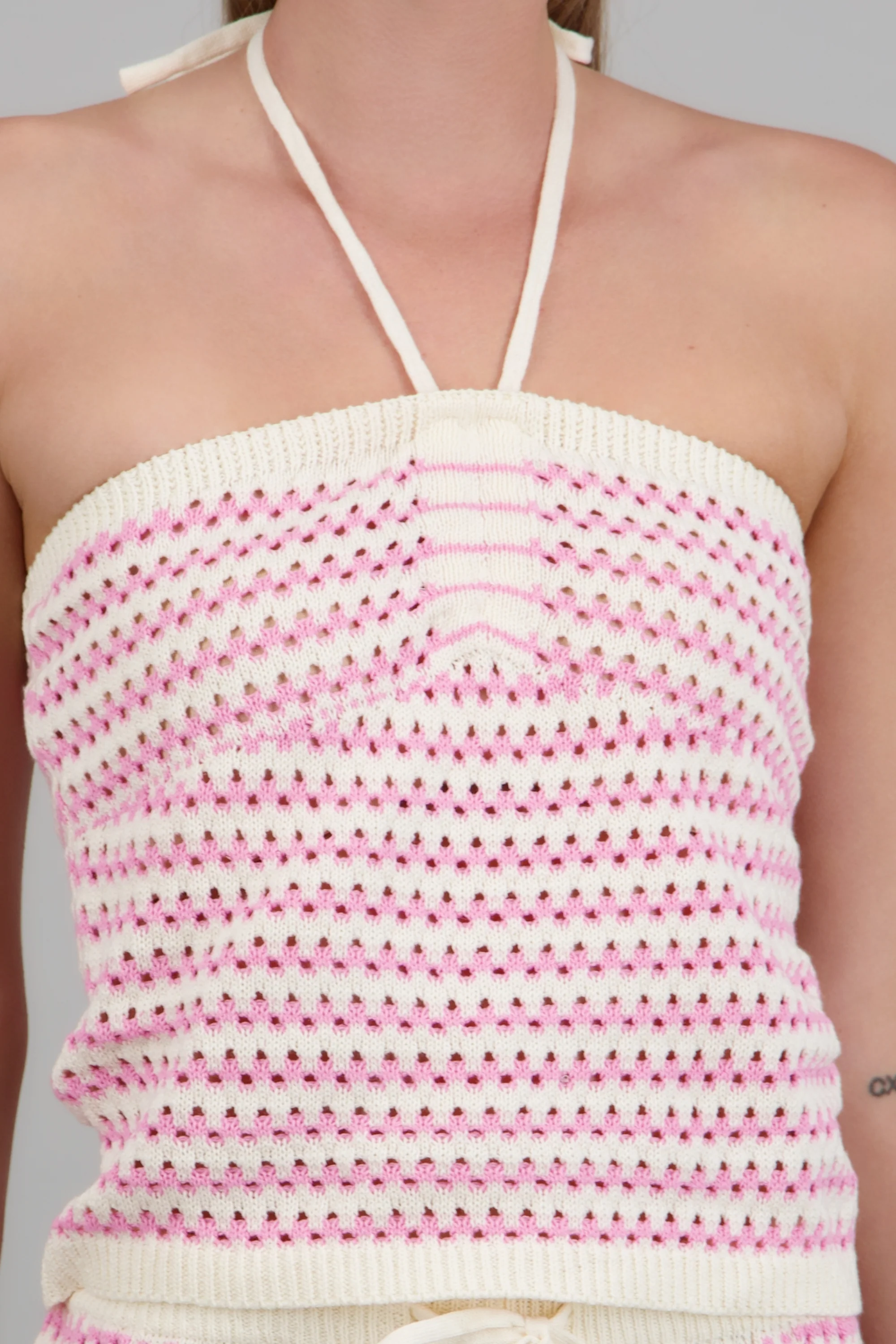 Top halter tejido lineas - Image 5
