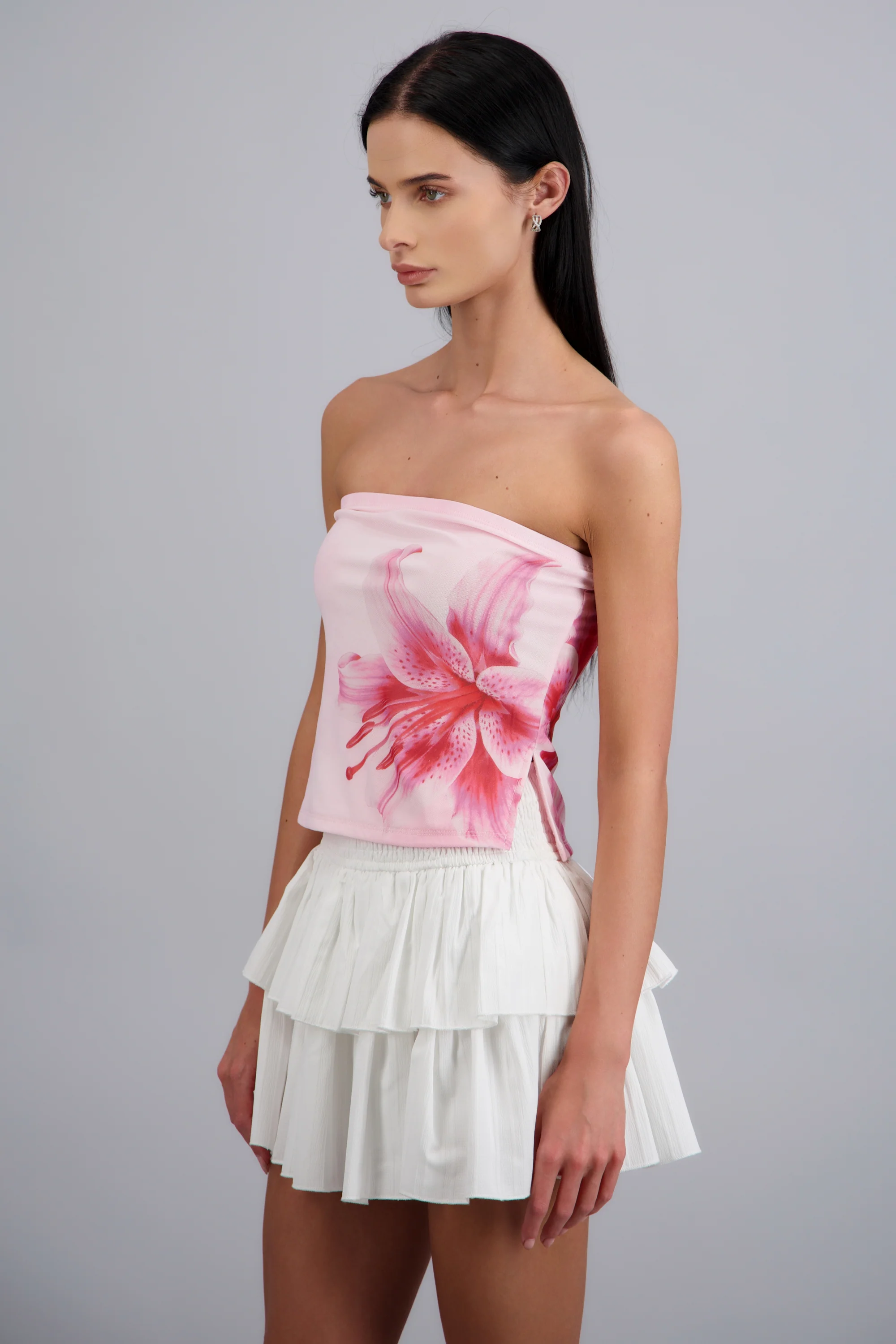Top mesh estampado flor - Image 5