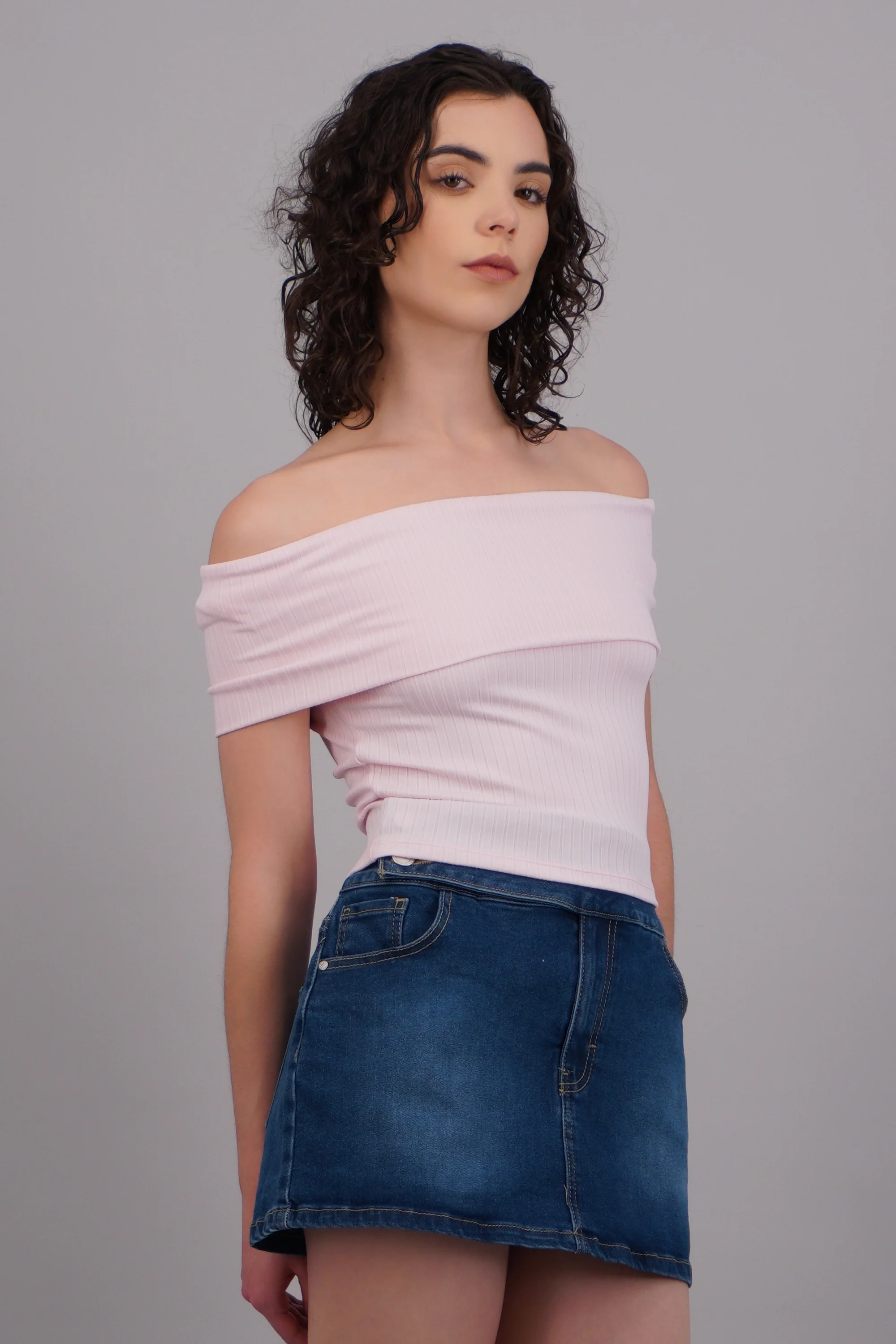 Top off shoulder crop - Image 2