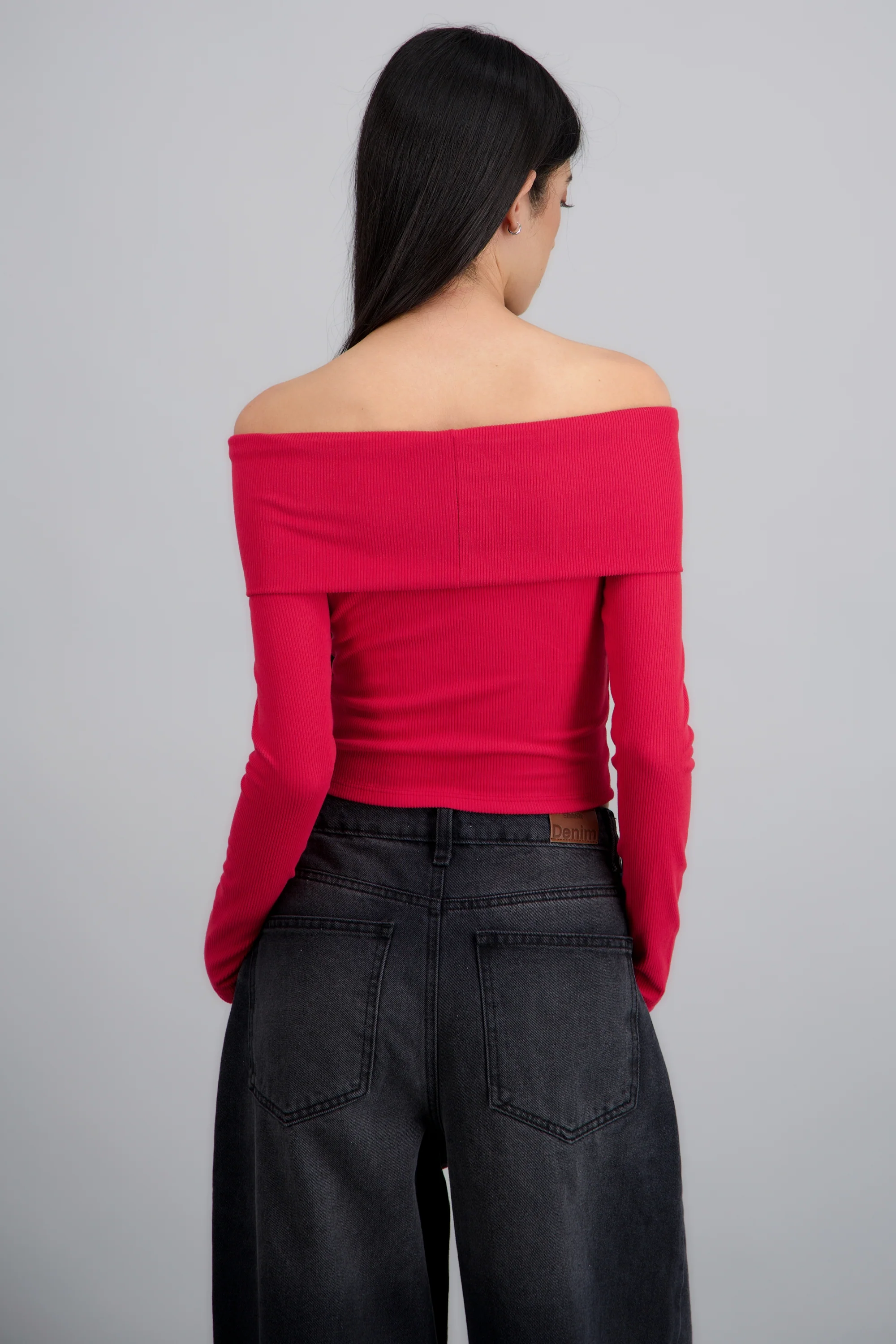 TOP OFF SHOULDER M/L RIB - Image 4
