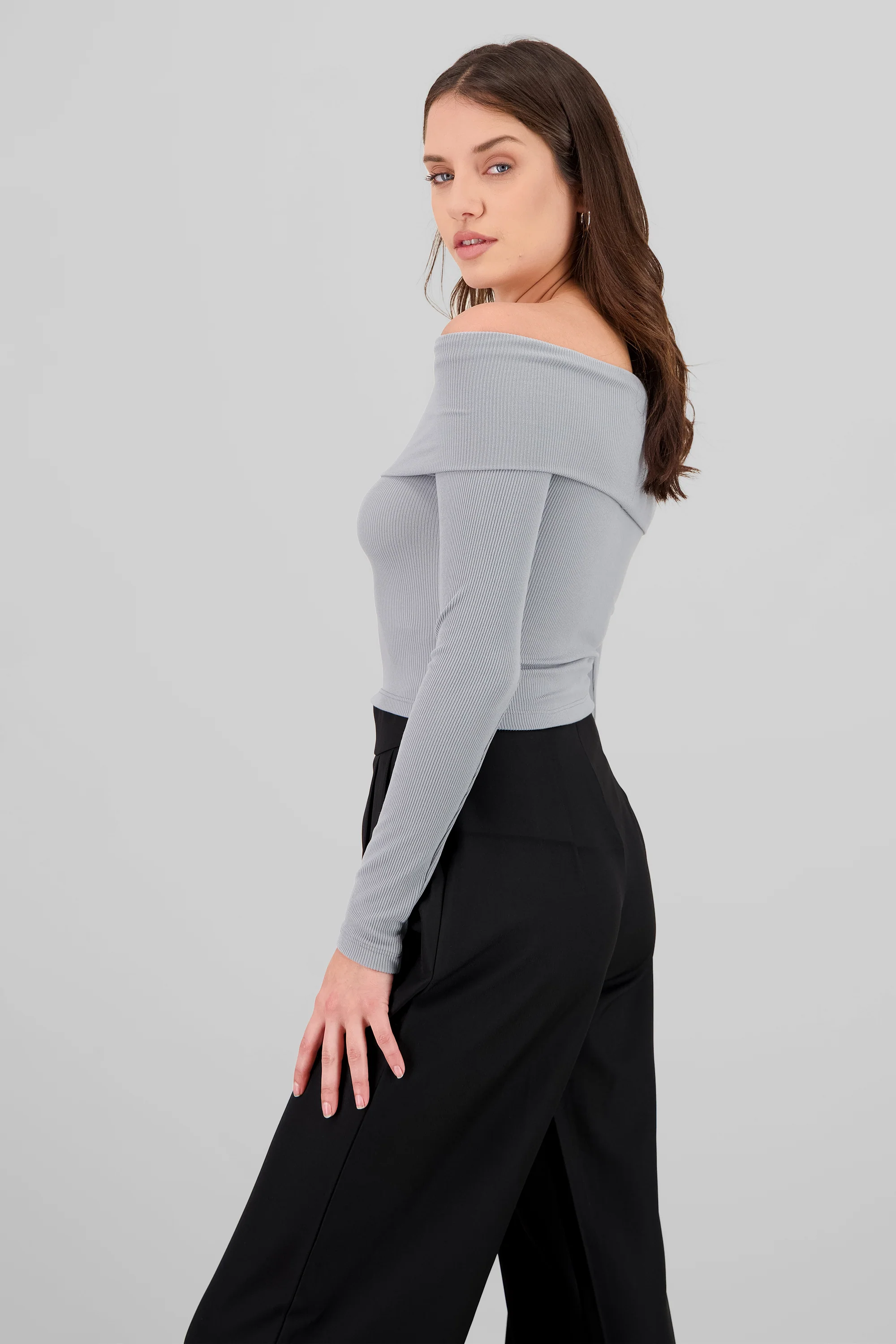 TOP OFF SHOULDER M/L RIB - Image 3