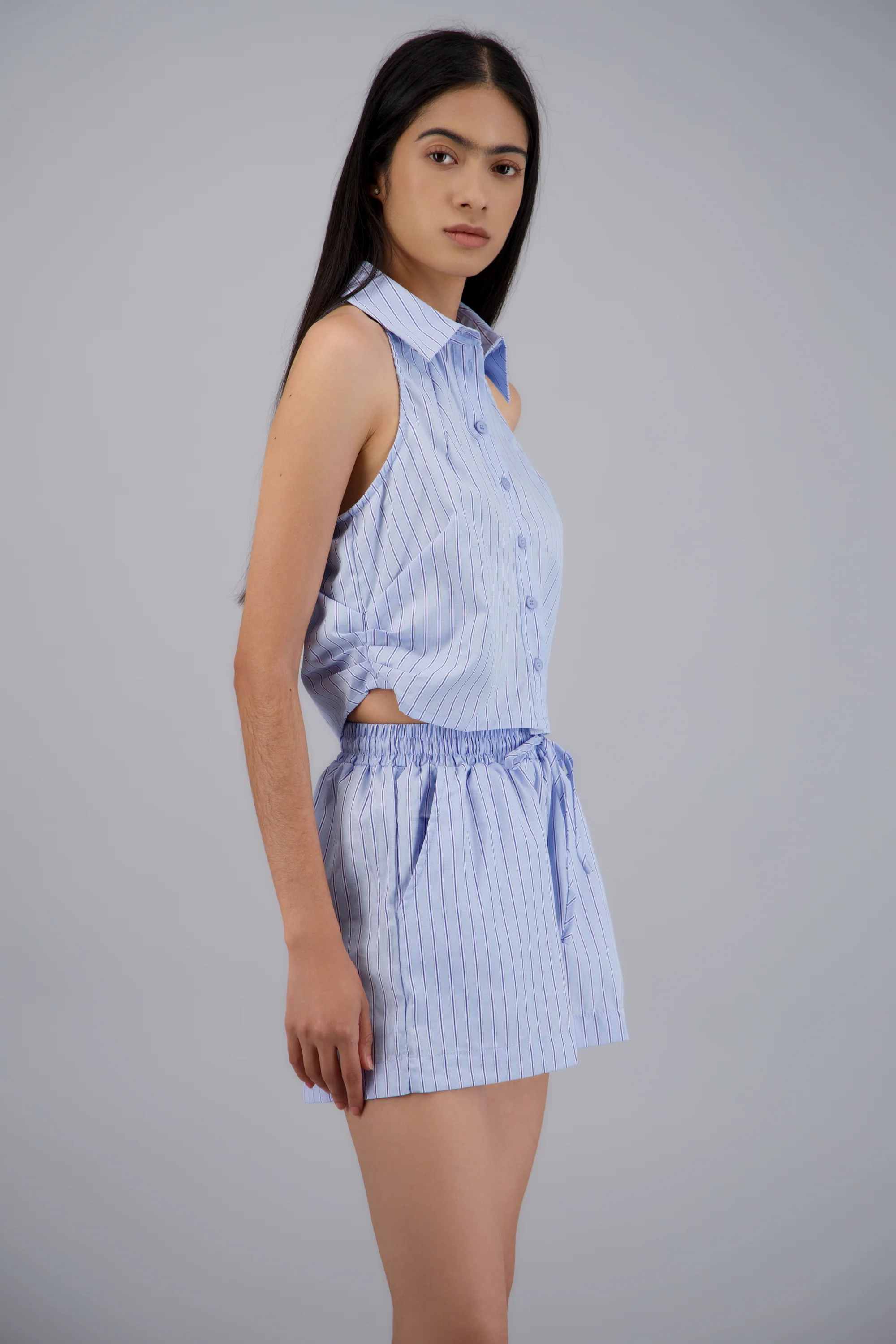 Top rayas cuello polo - Image 4