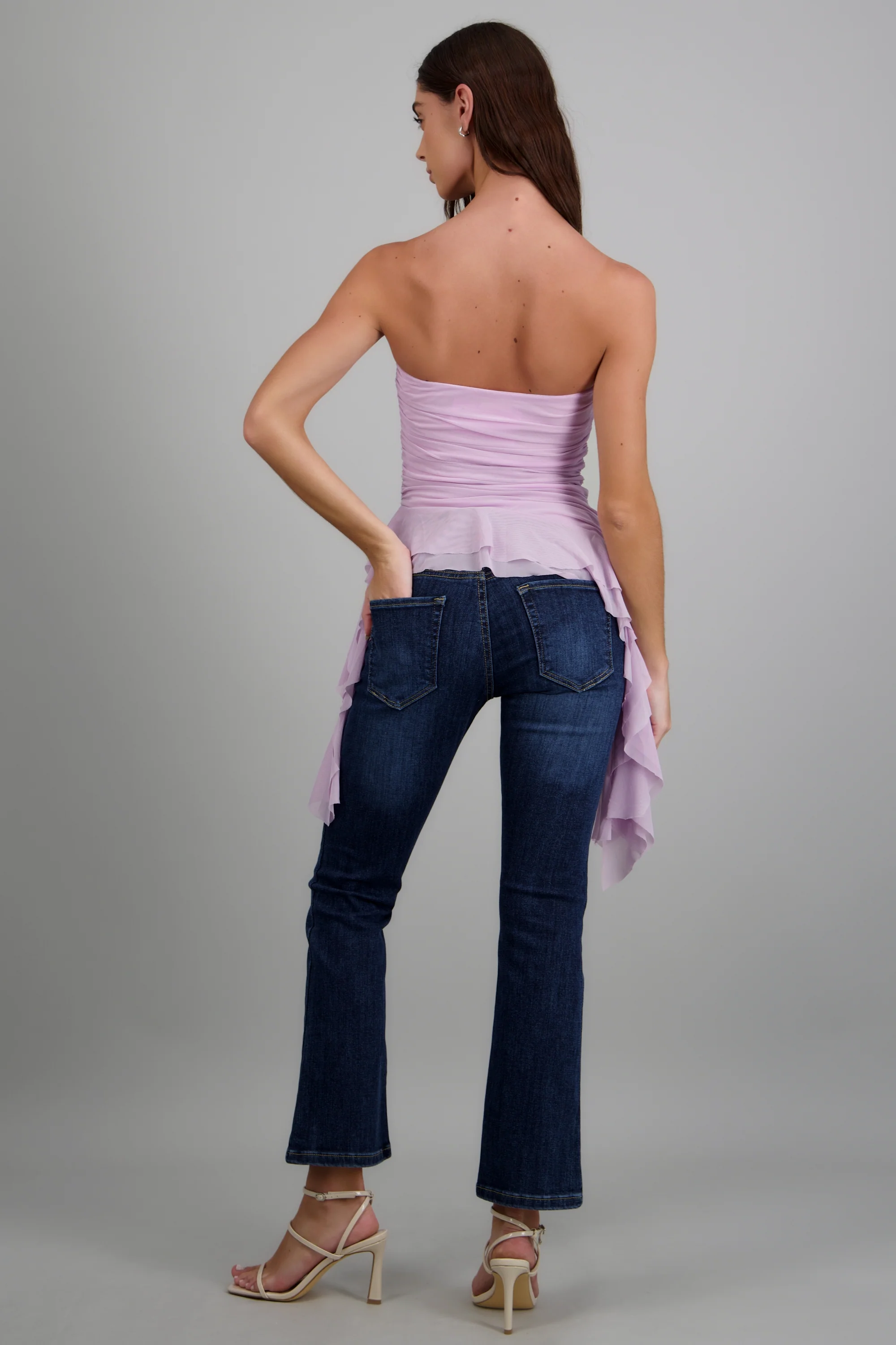 Top strapless drapeado - Image 4