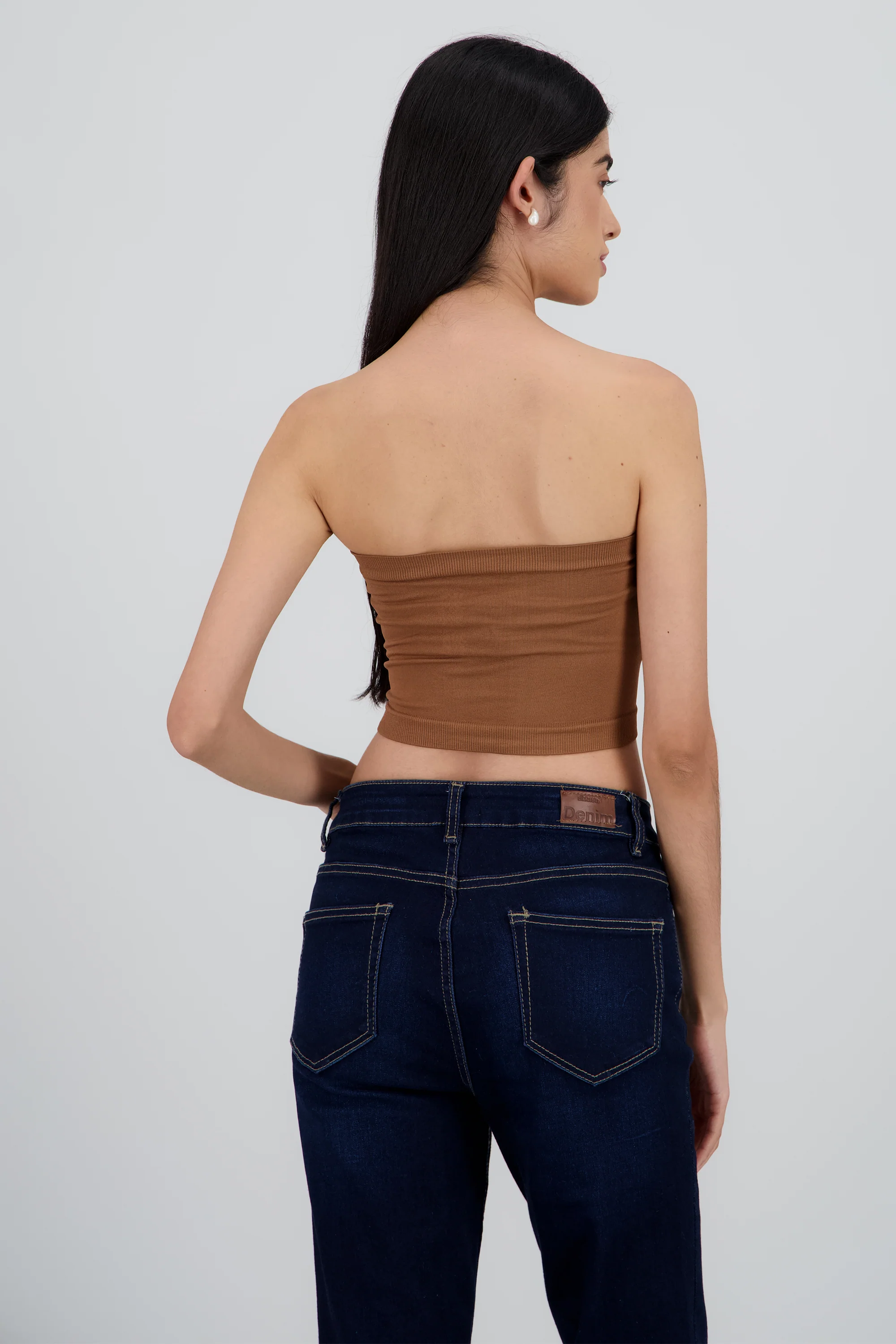 Top strapless liso - Image 4