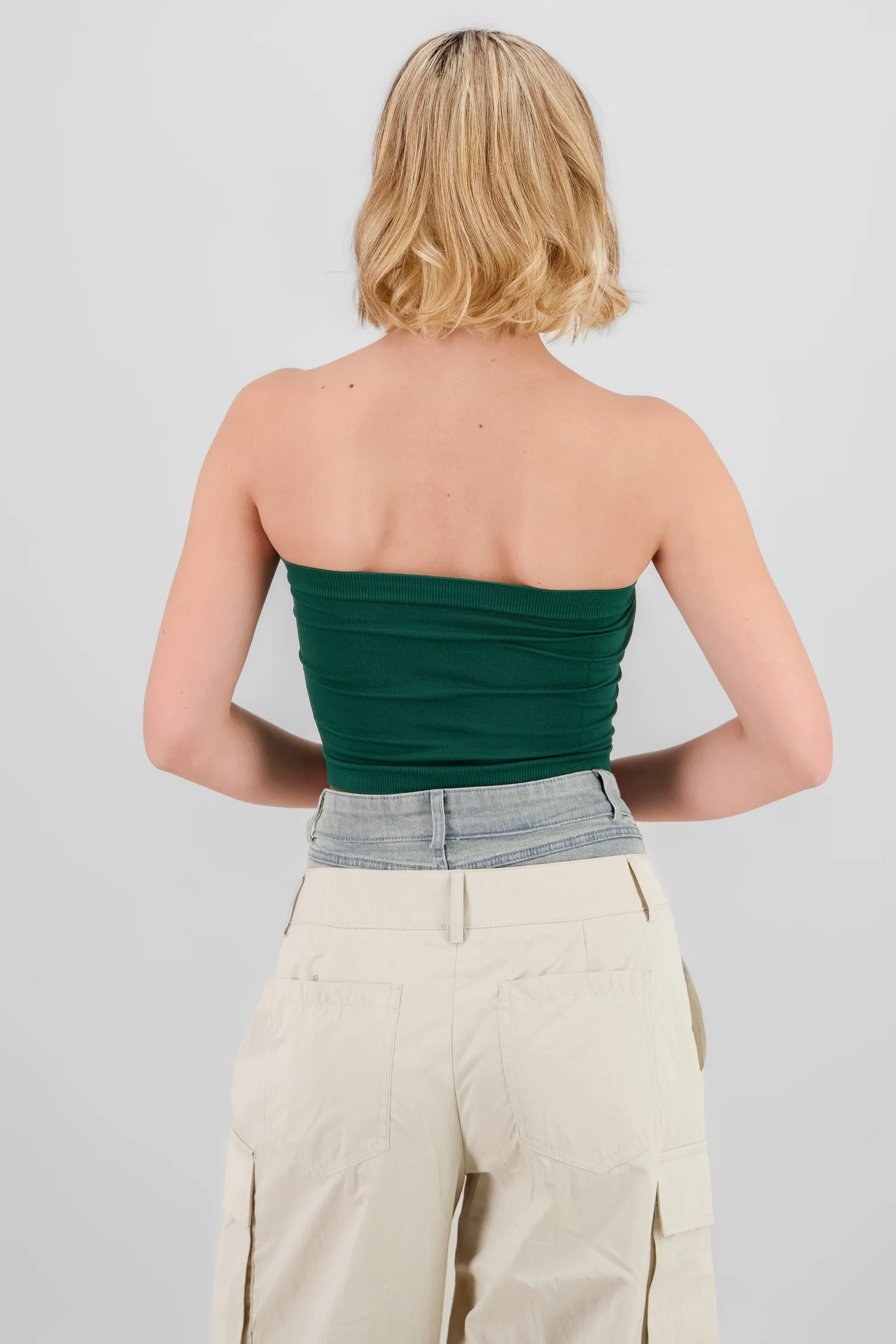 Top strapless liso - Image 4