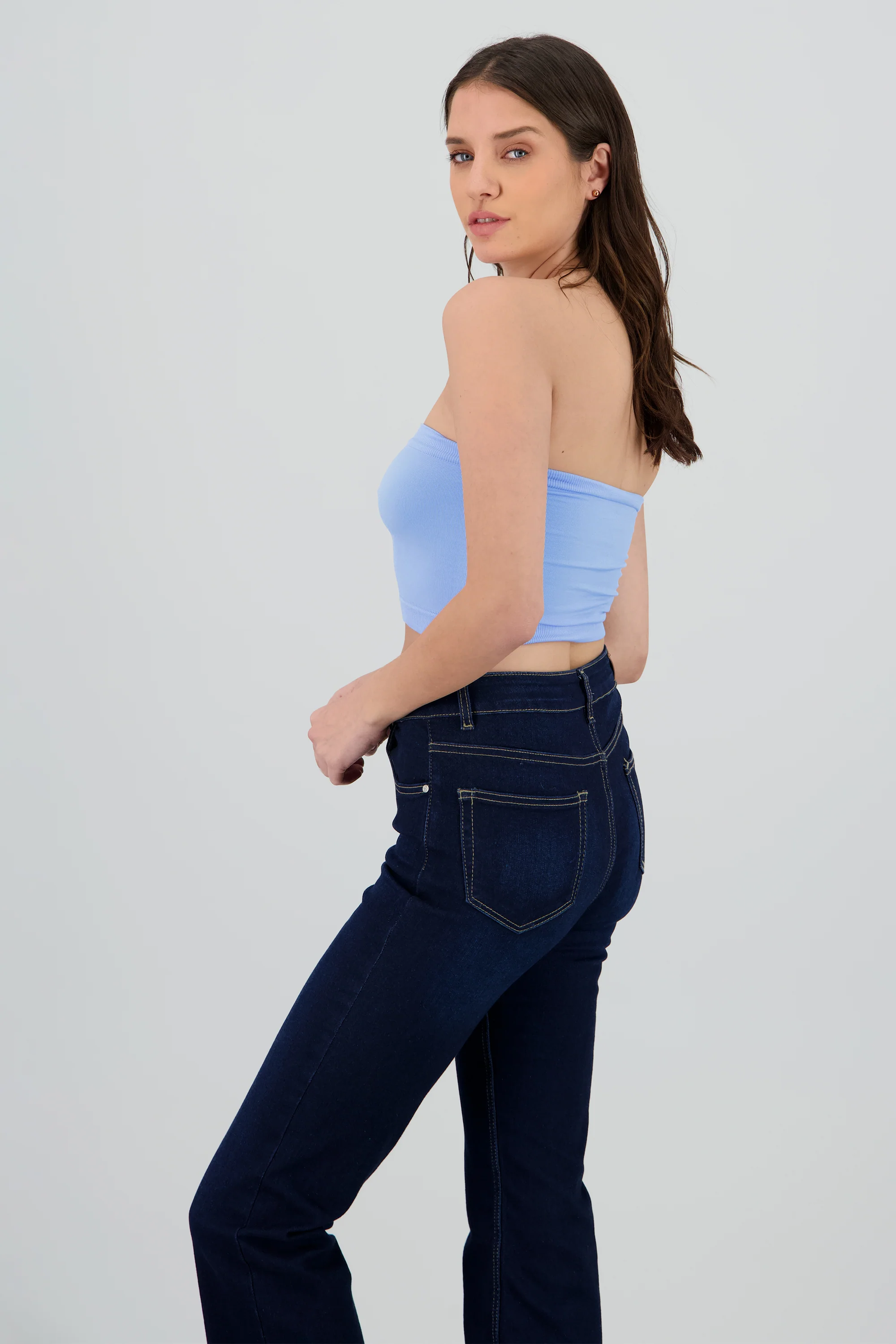 Top strapless liso - Image 3