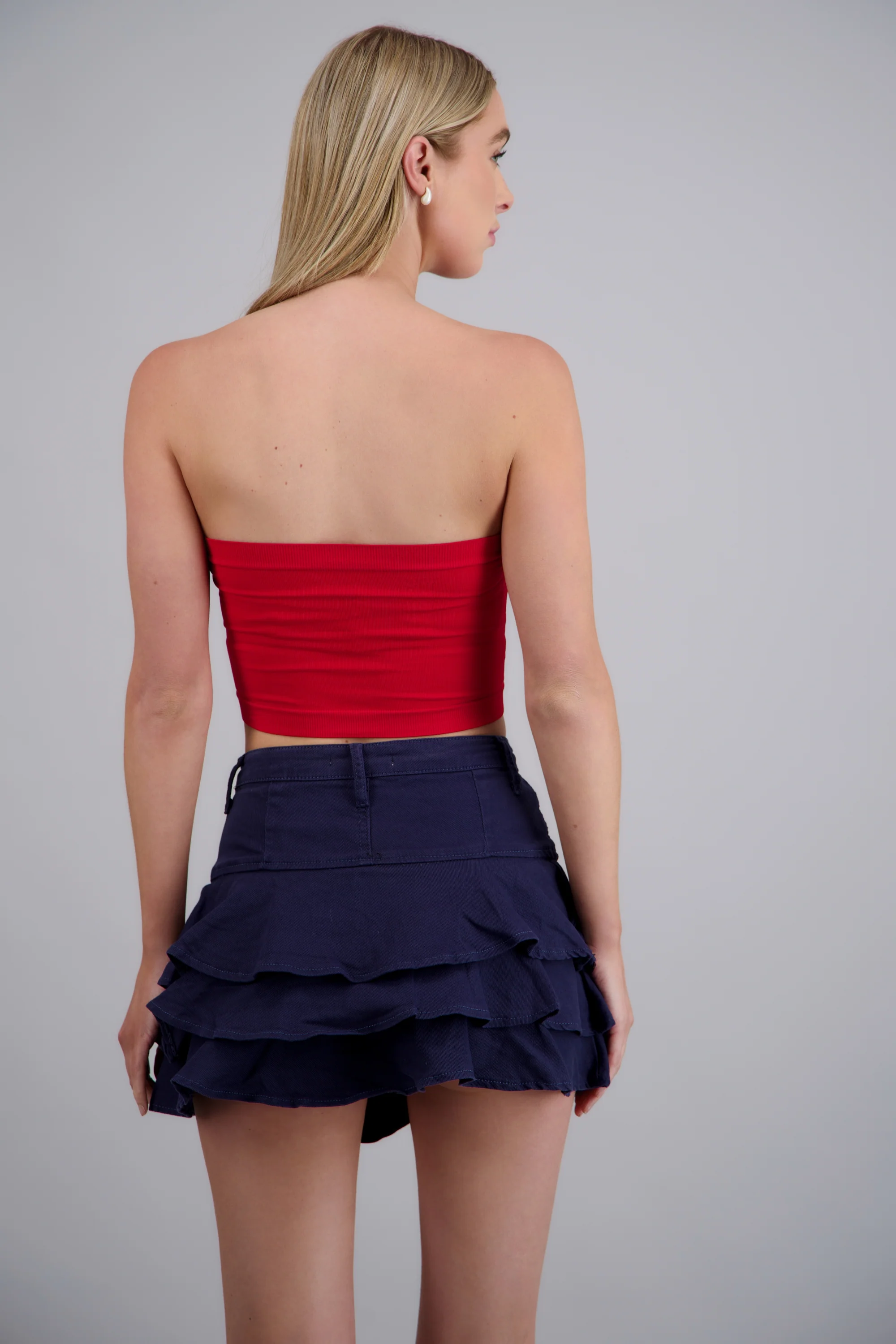 Top strapless liso - Image 4