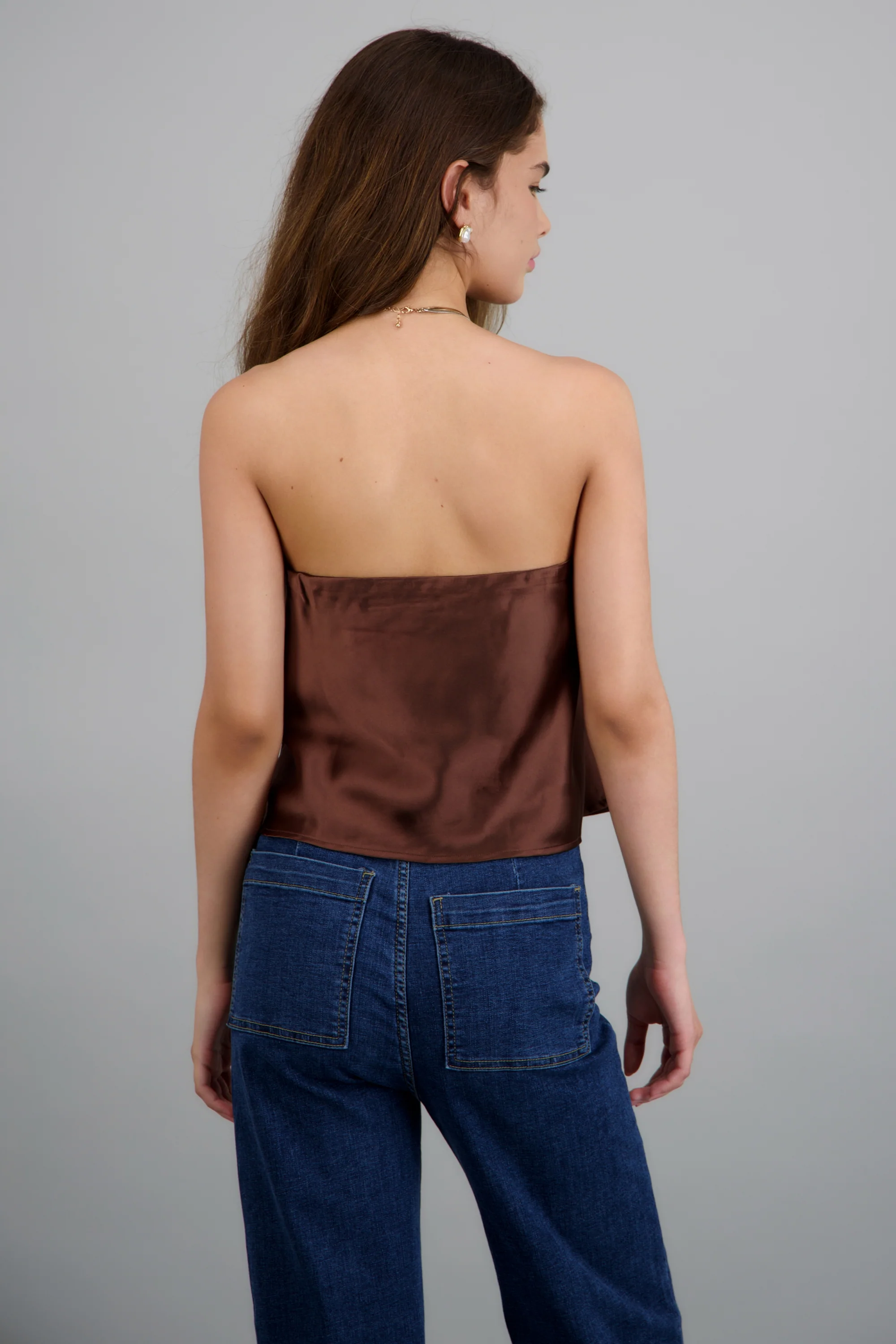 Top strapless satin - Image 4