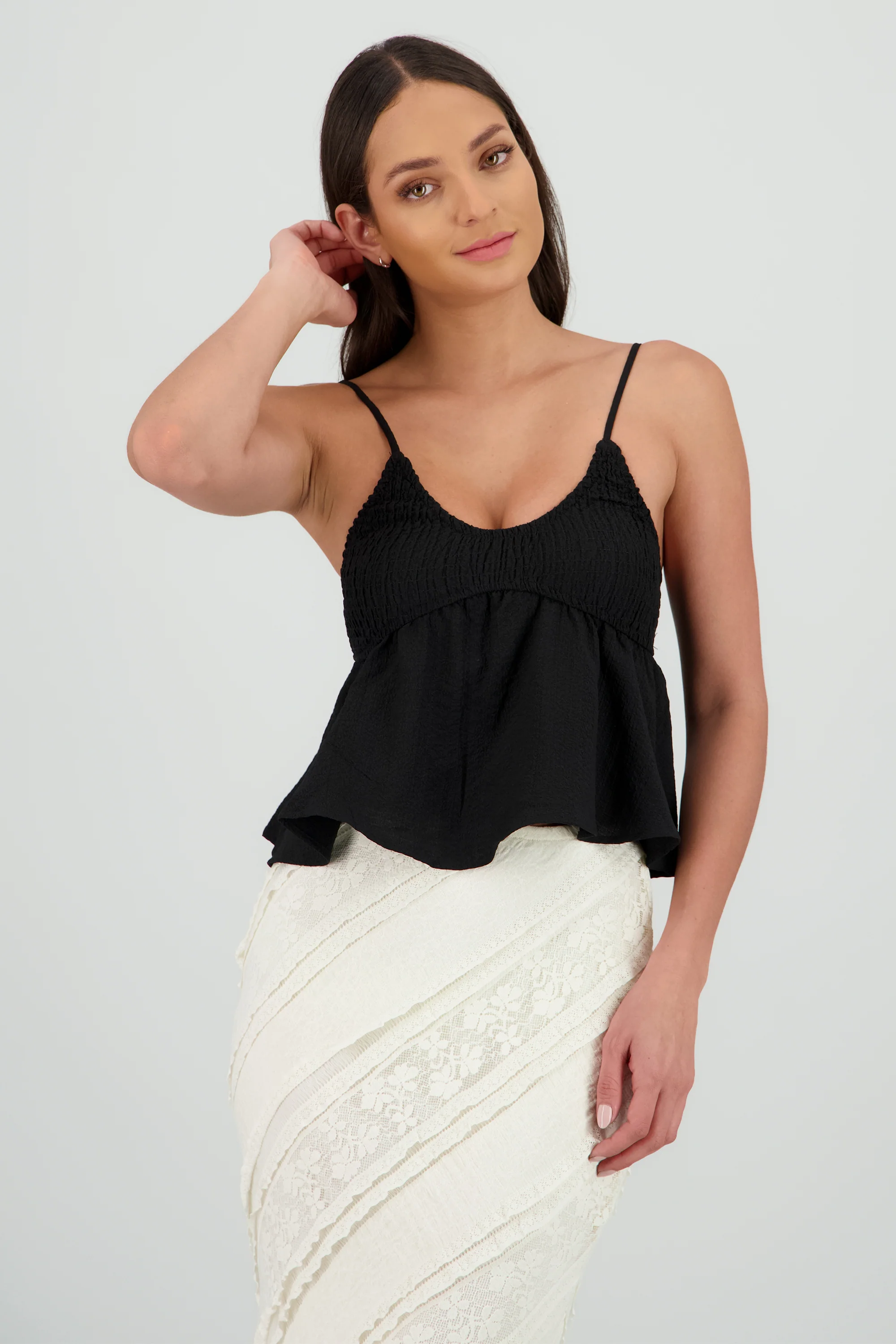 Top texturizado cuerpo smock - Image 2