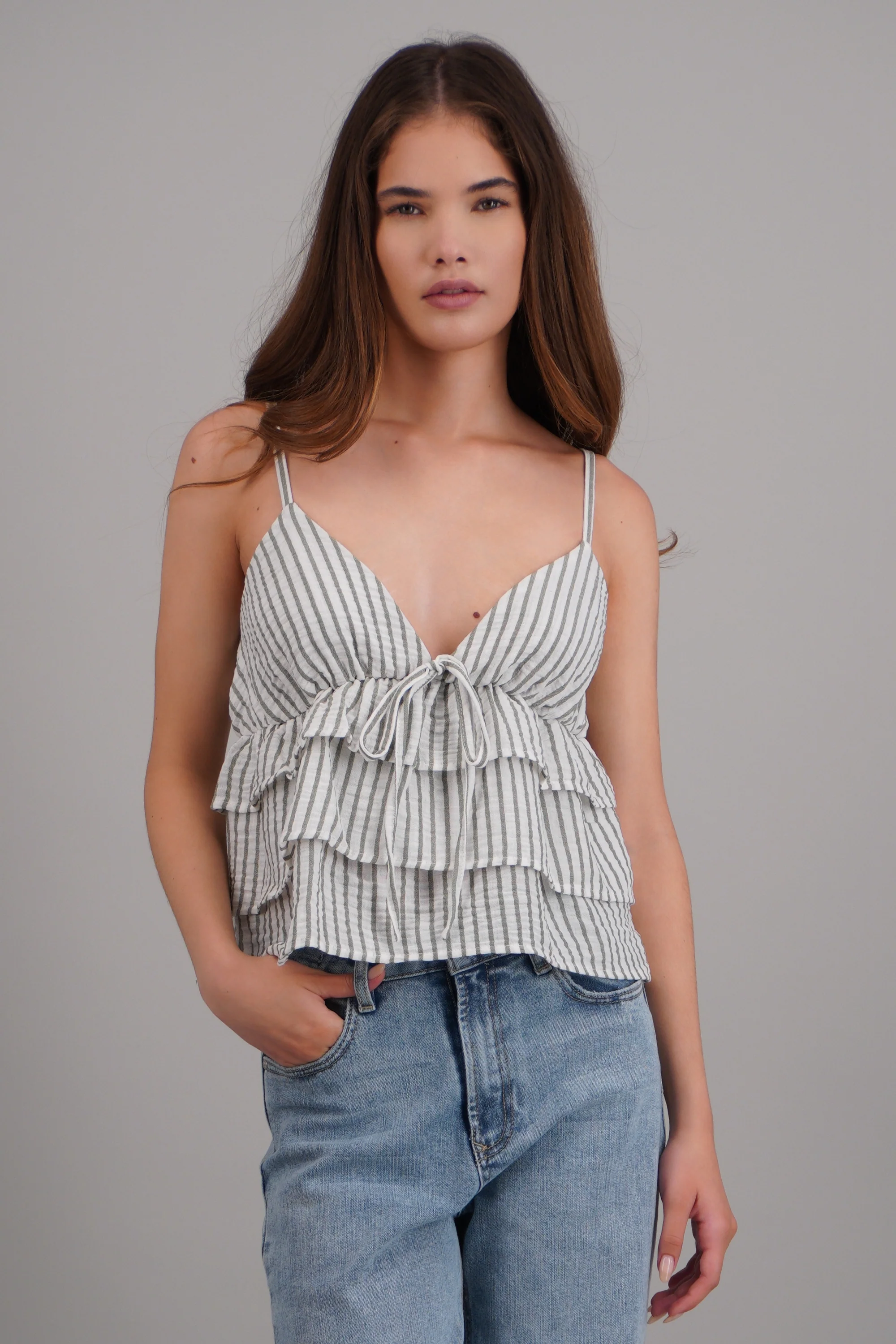 Top tirantes con olanes