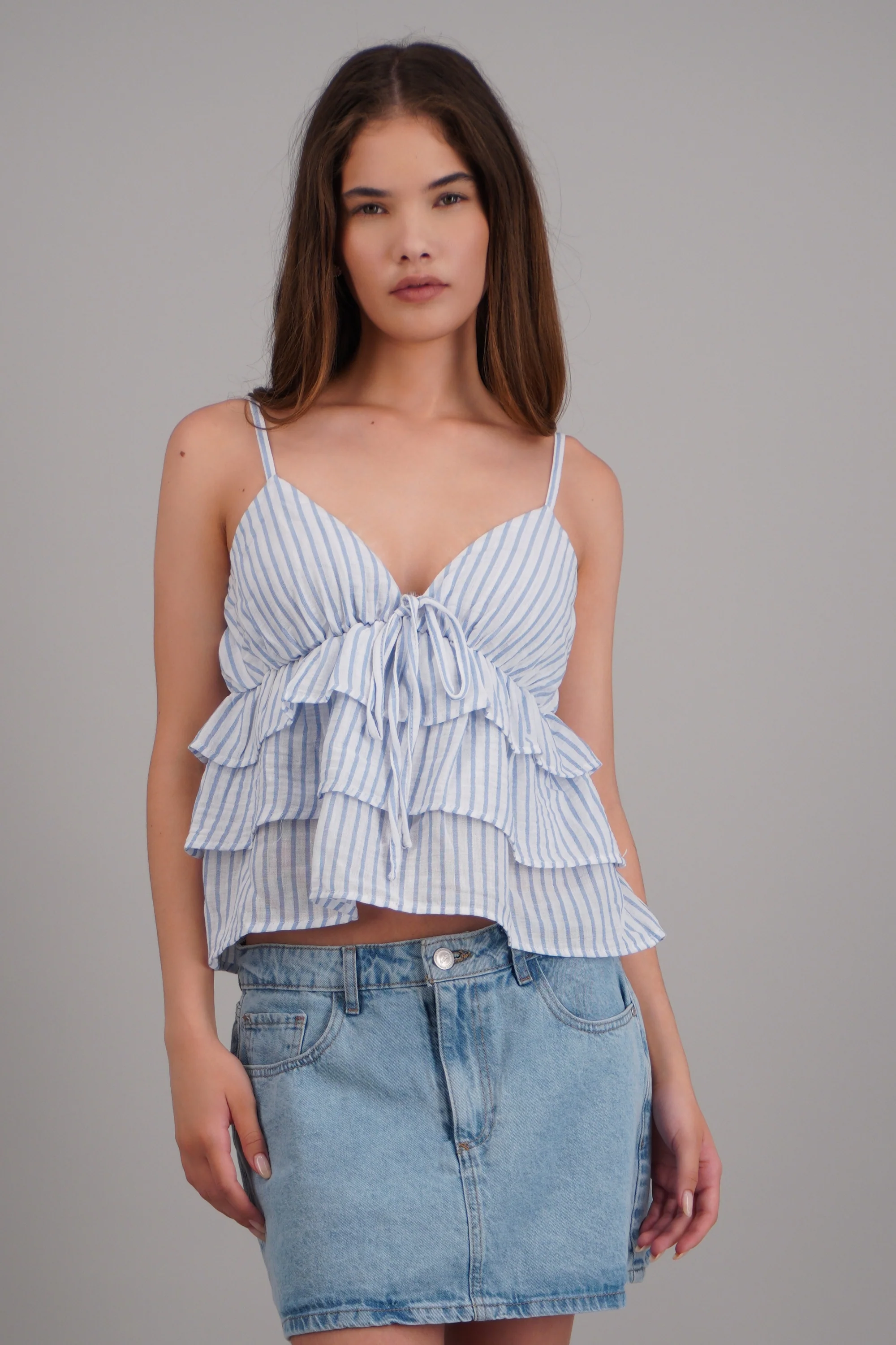 Top tirantes con olanes