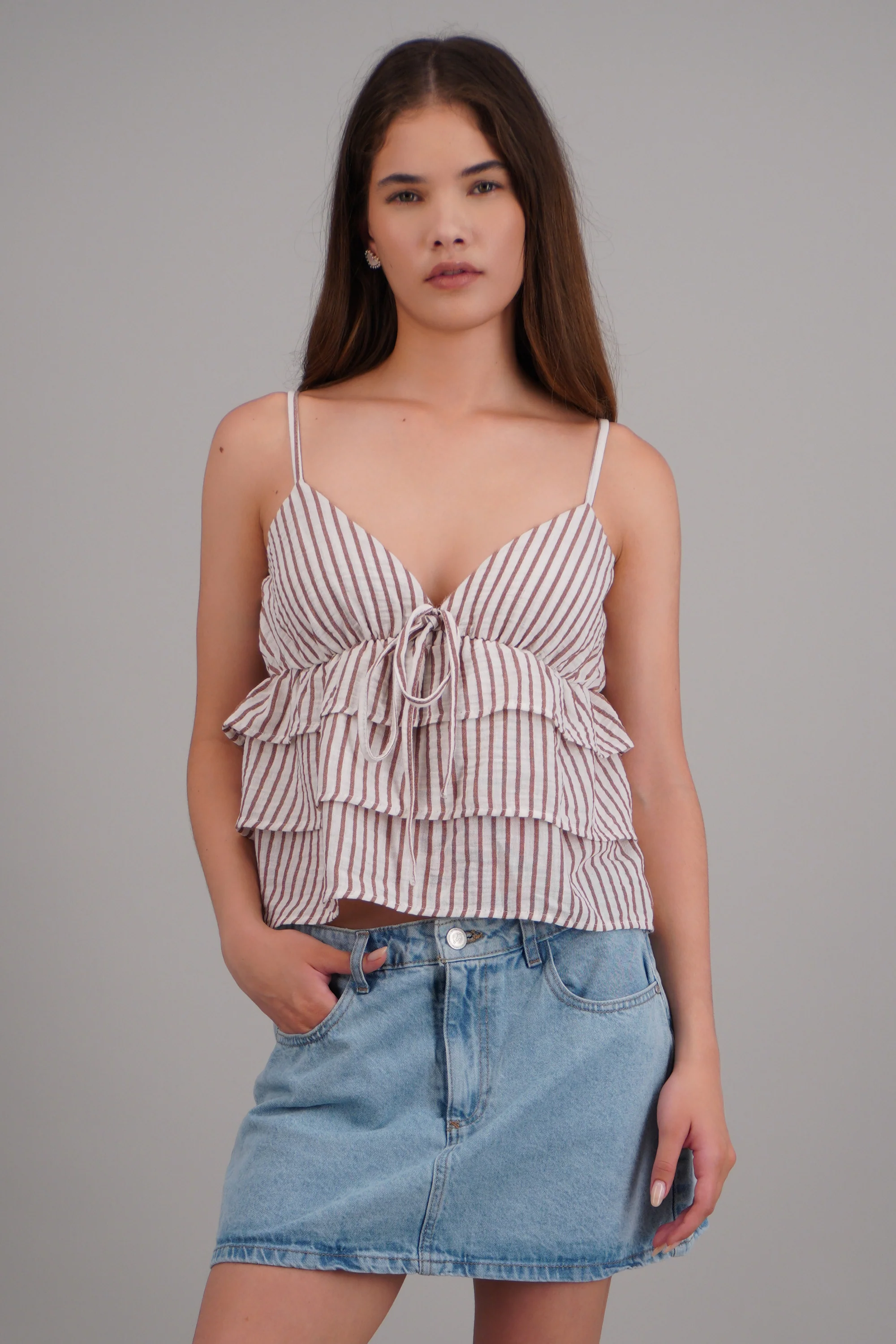 Top tirantes con olanes