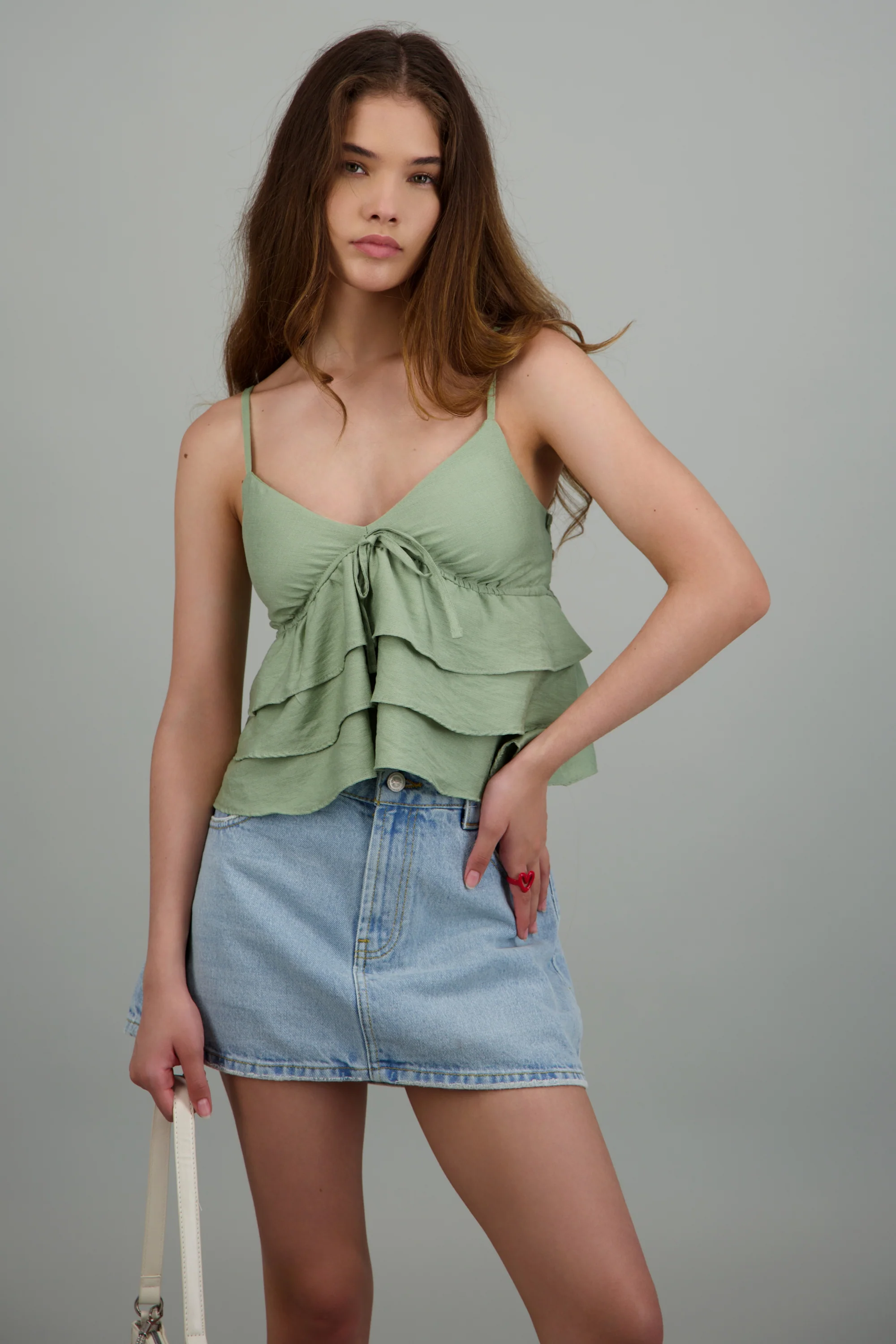 Top tirantes con olanes