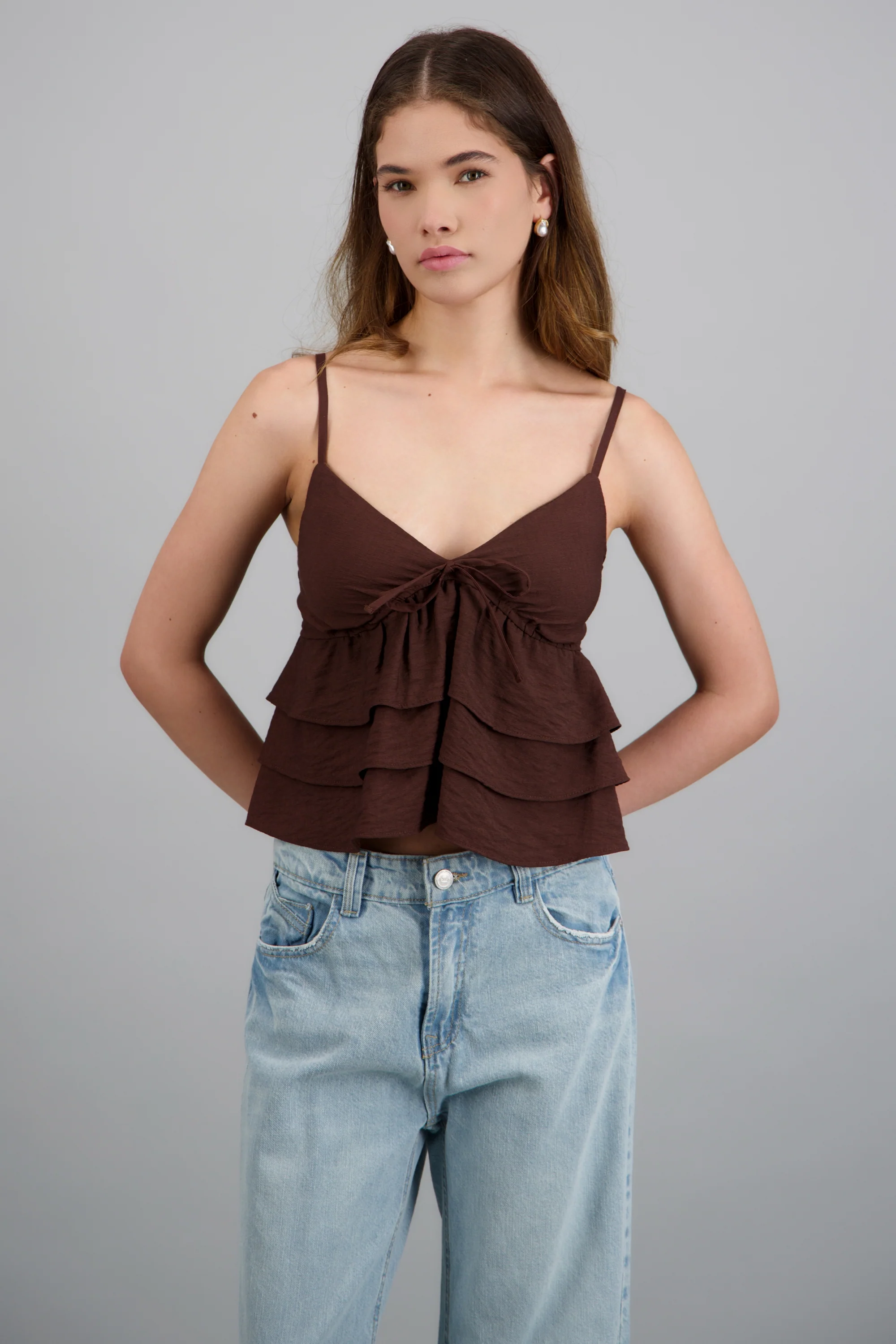 Top tirantes con olanes