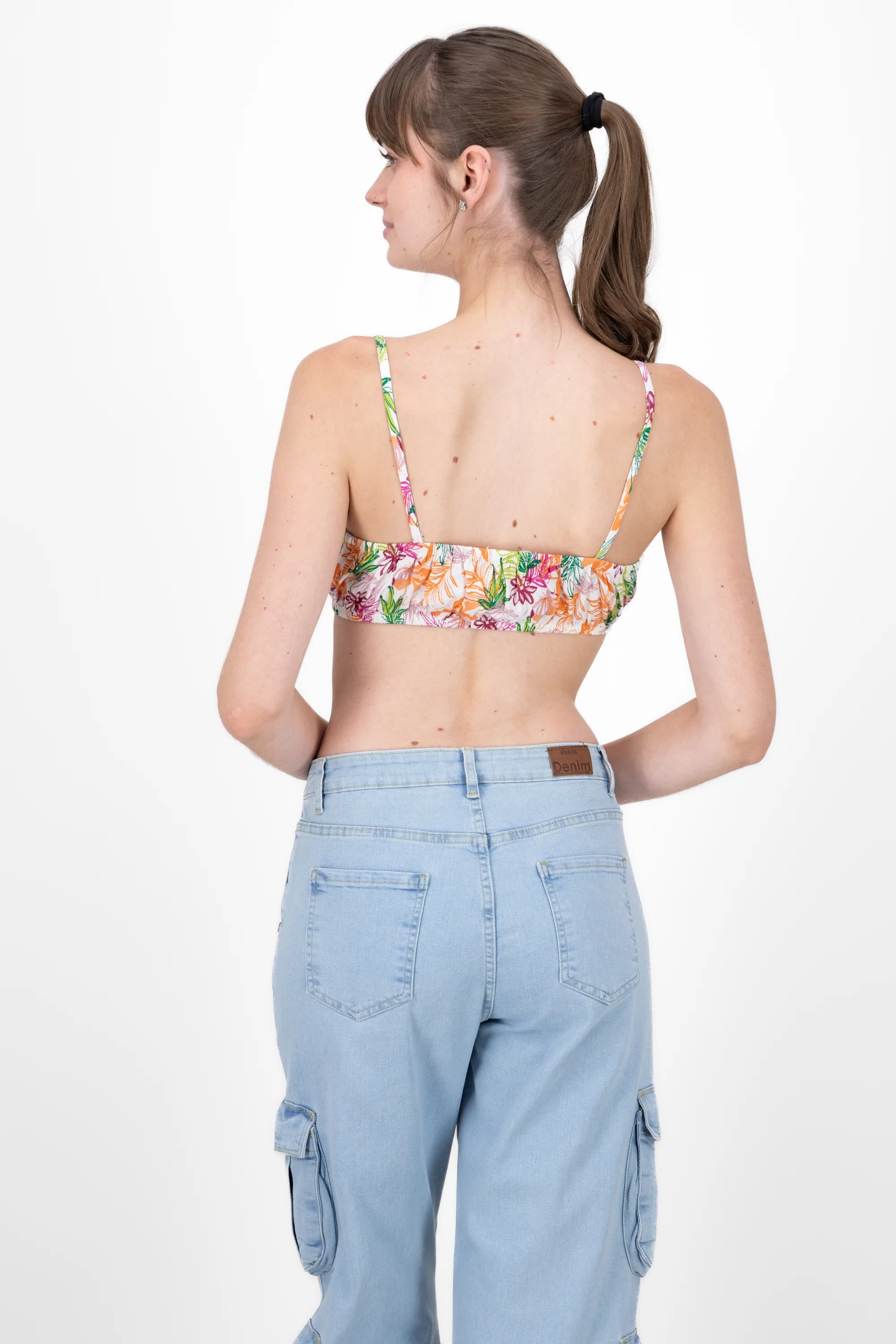 Top tirantes estampado tropical - Image 4