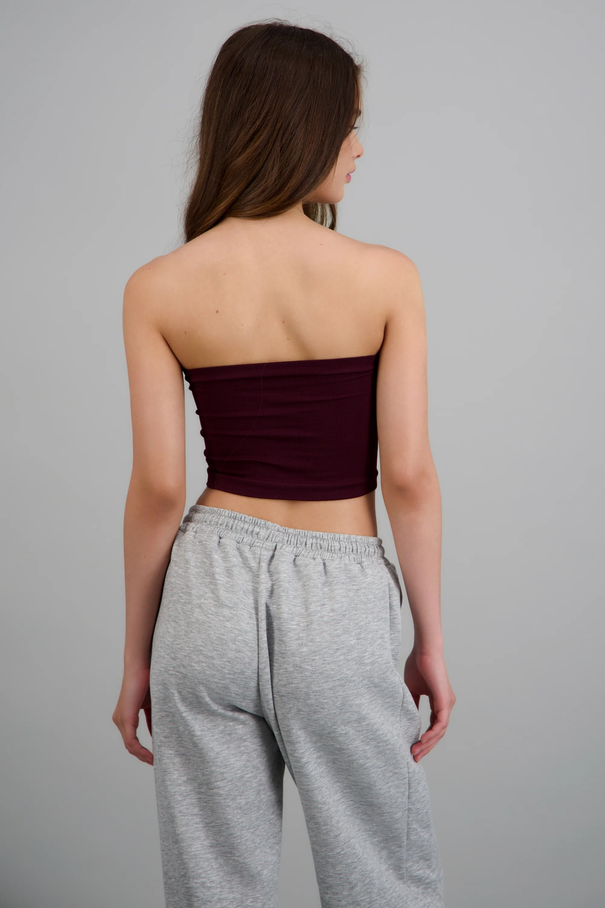 Top tubo seamless acanalado liso - Image 4