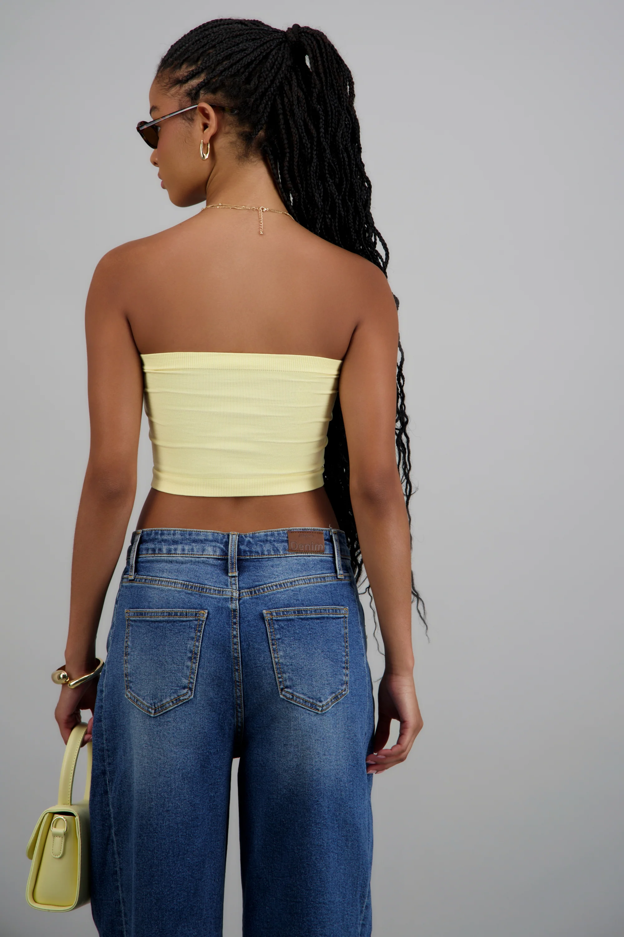 Top tubo seamless acanalado liso - Image 4
