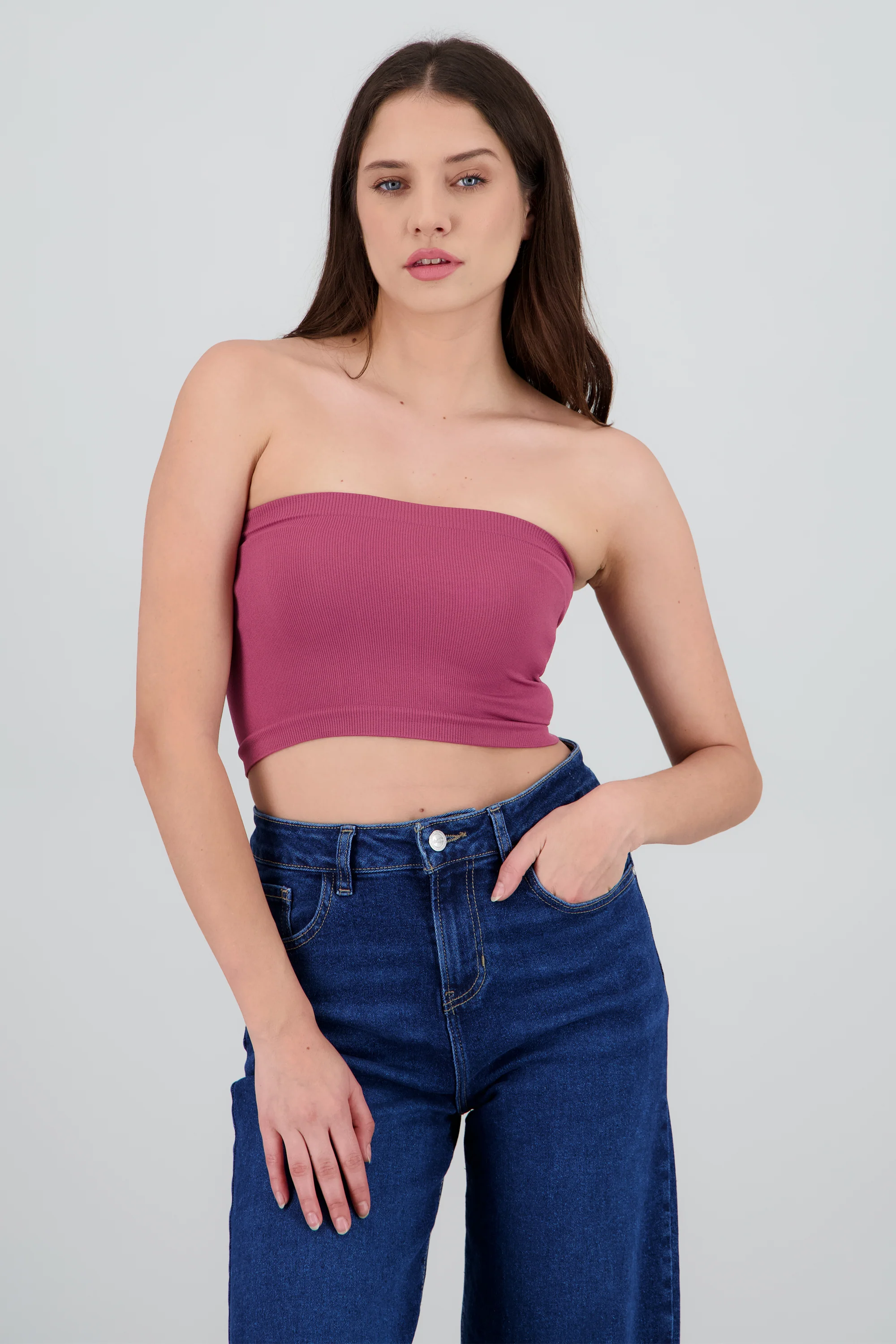 TOP TUBO LISO SEAMLESS