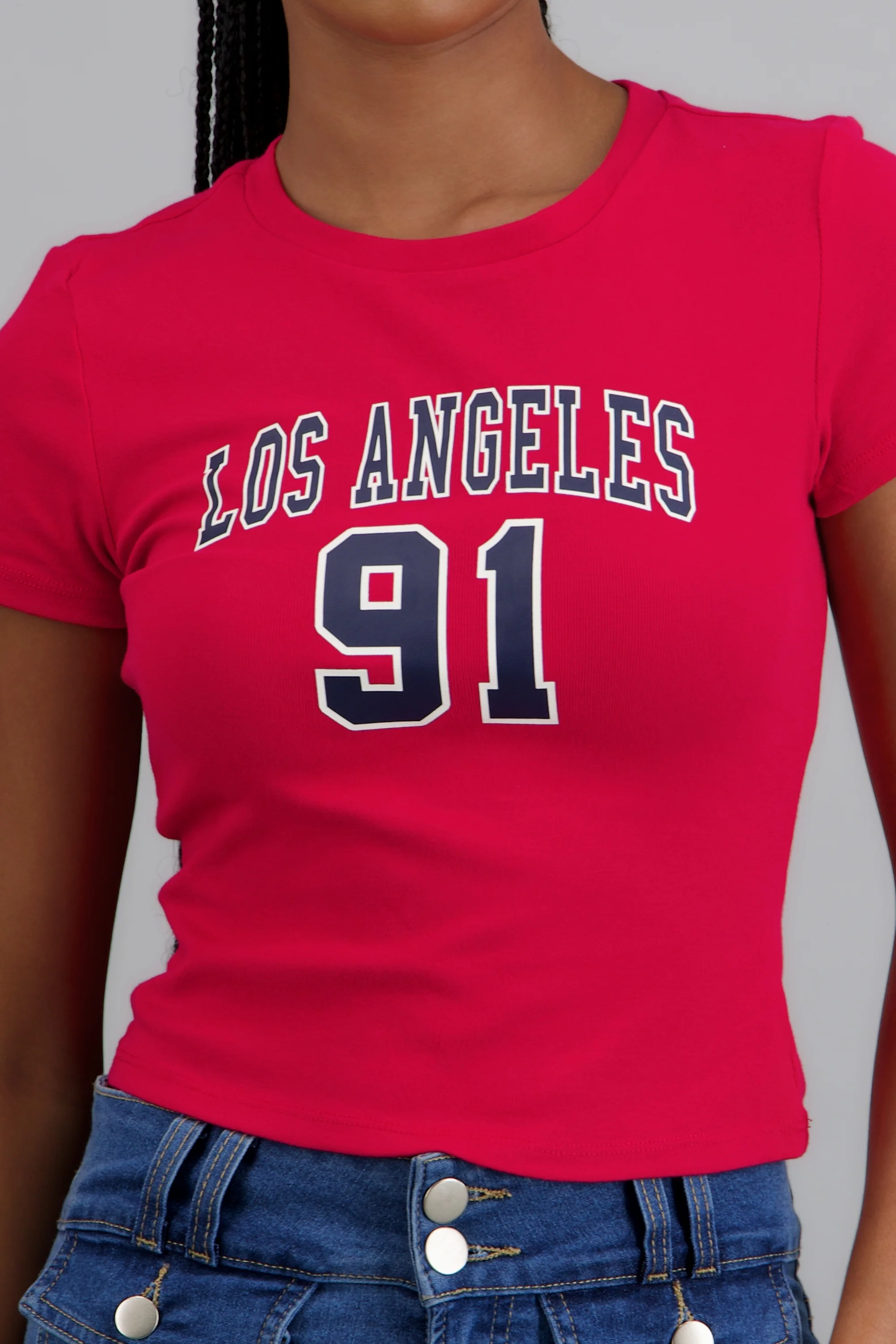 Tshirt estampado LA - Image 2