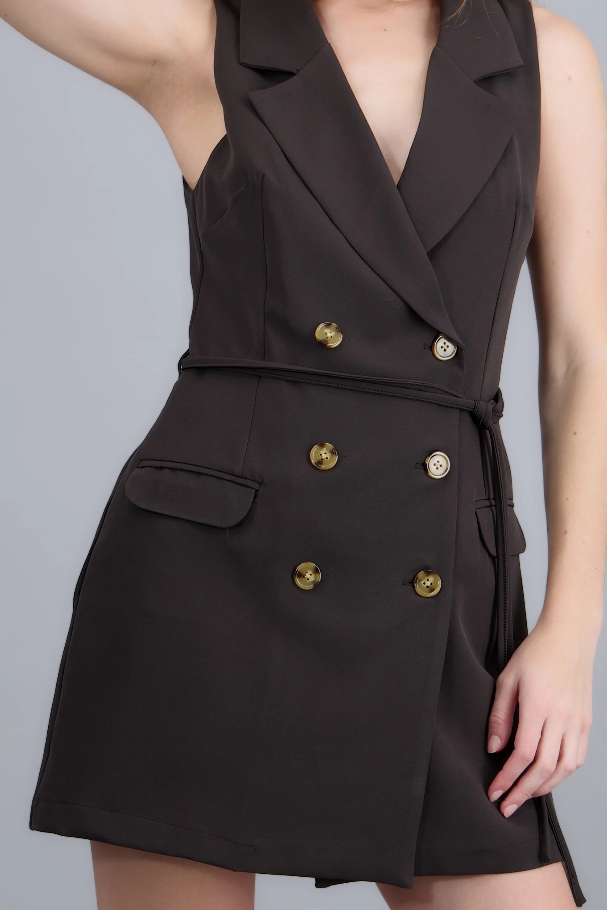 Vestido blazer botones - Image 5