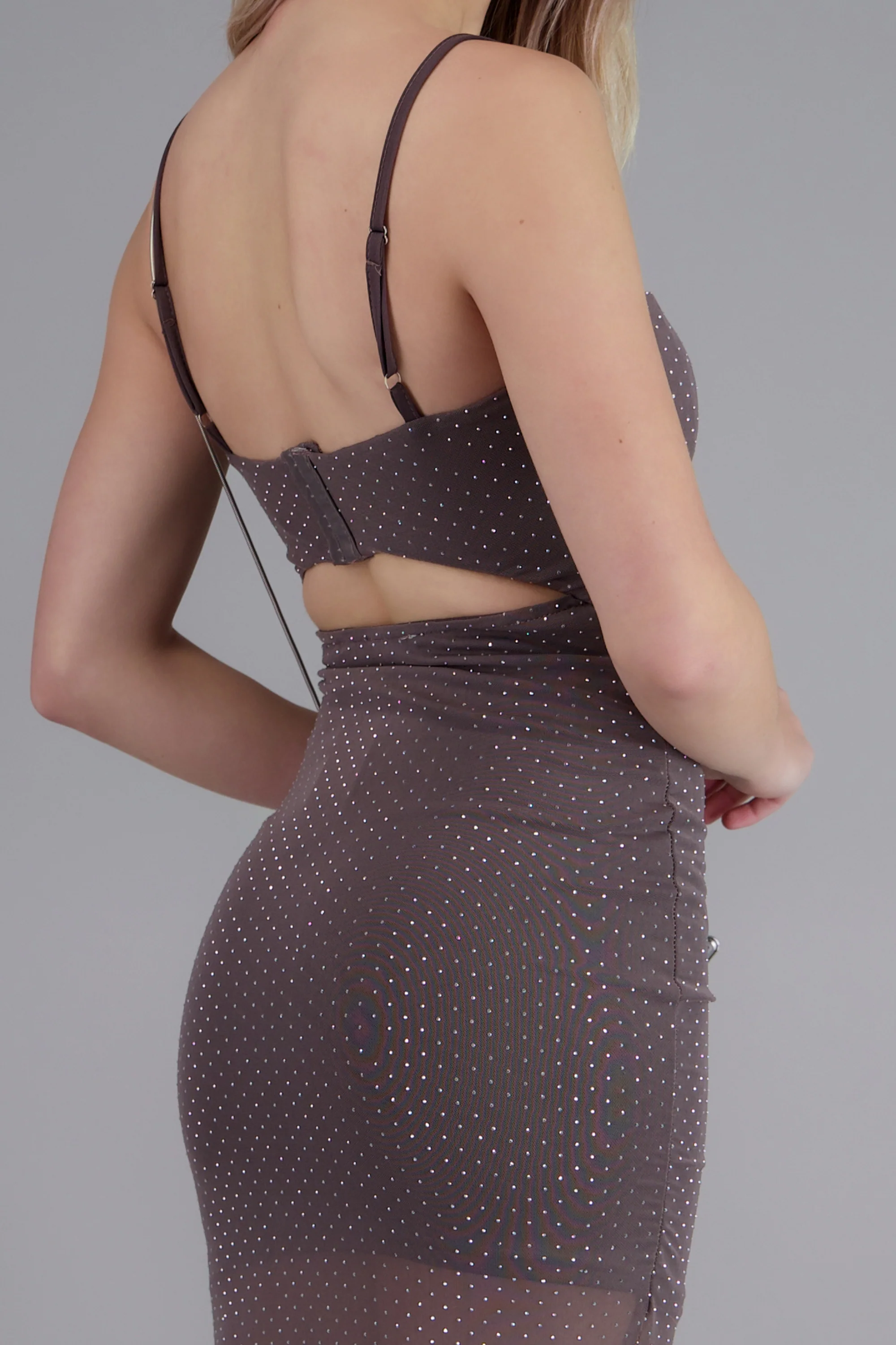 Vestido brillos mesh - Image 3