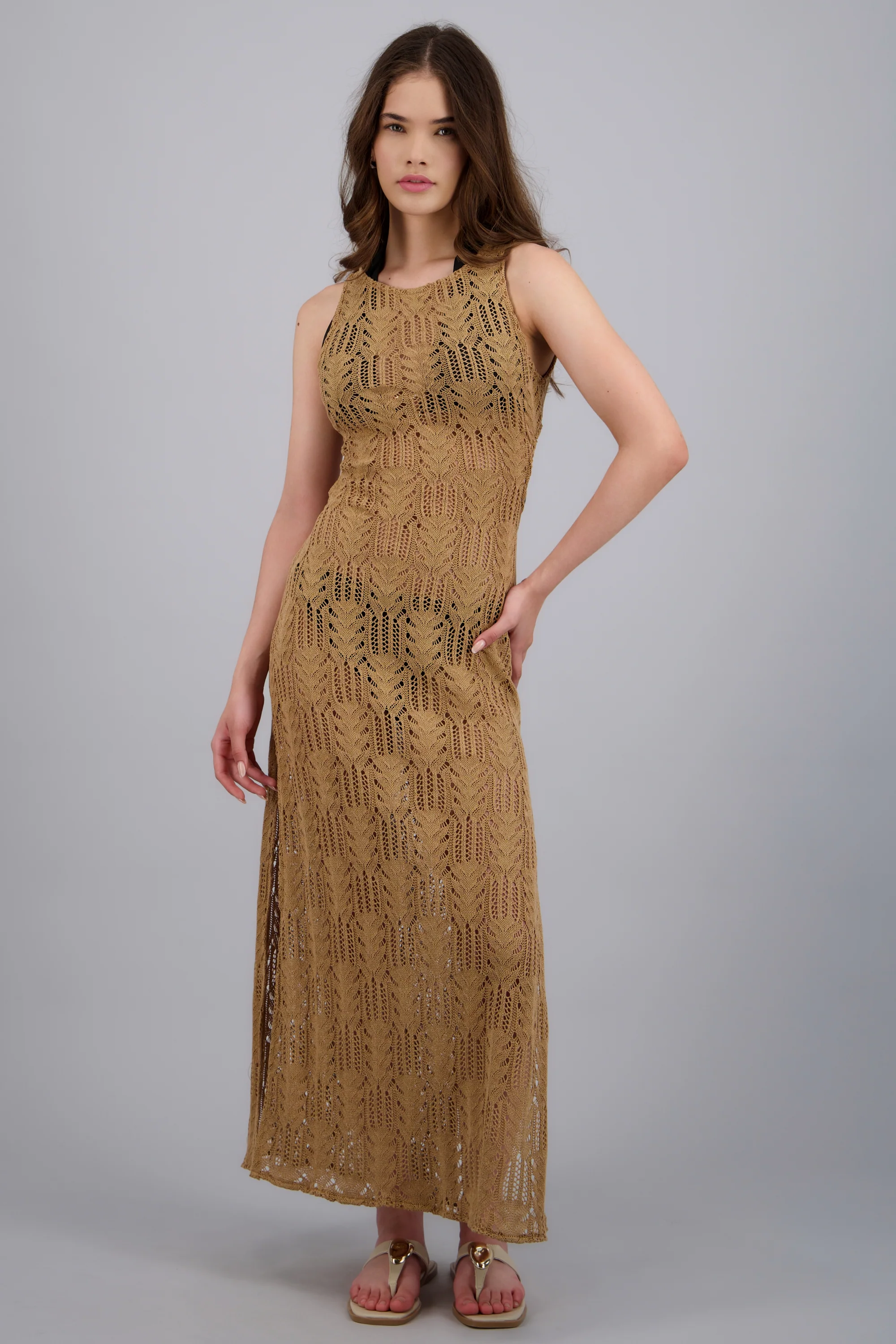 Vestido crochet sin mangas - Image 3