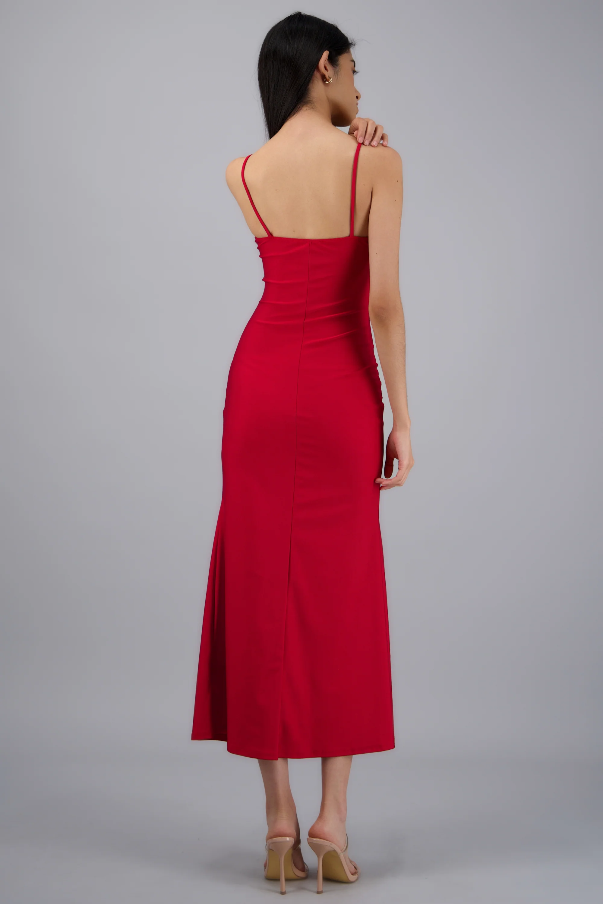 Vestido detalle drapeado - Image 4
