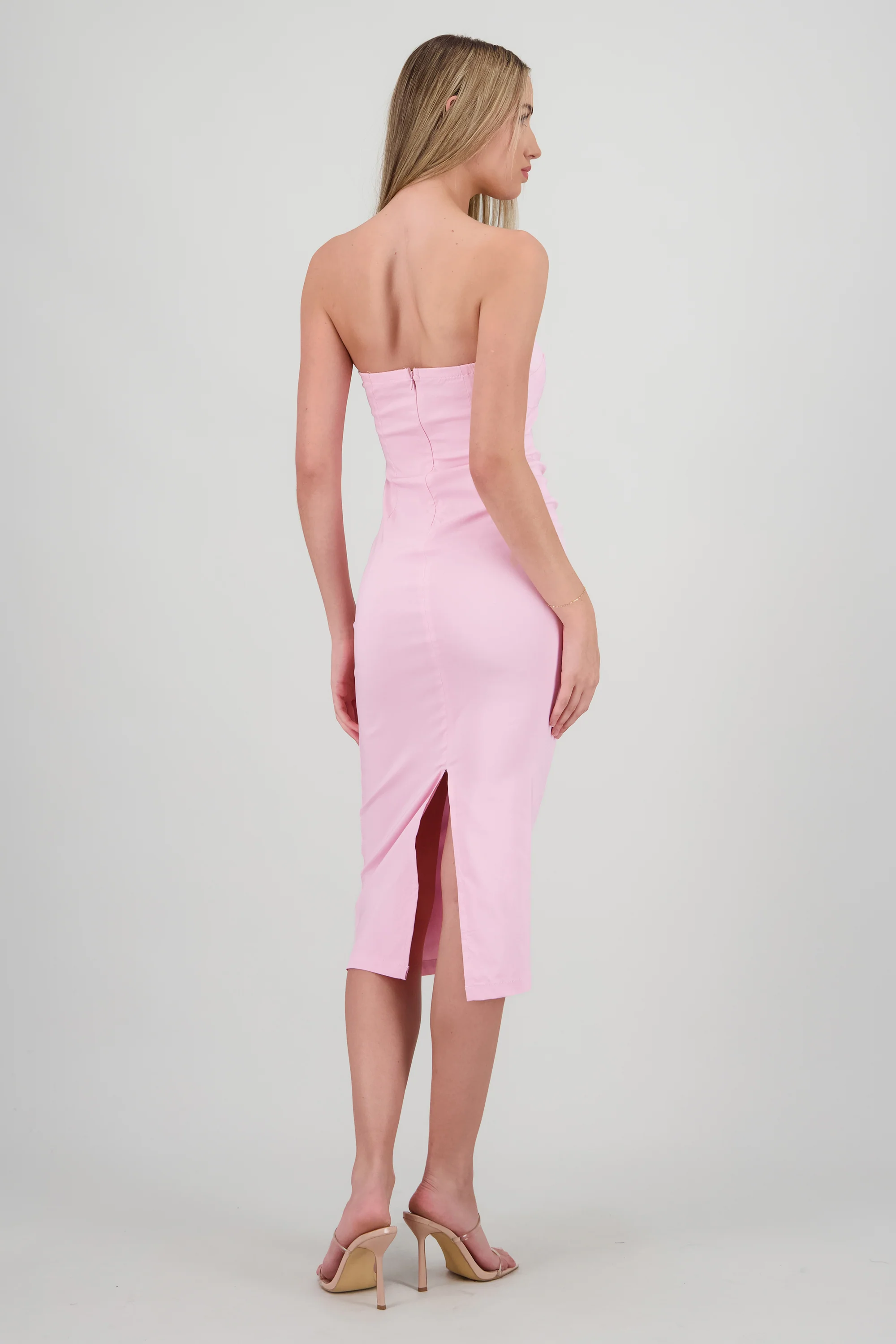 Vestido drapedado tubo - Image 4