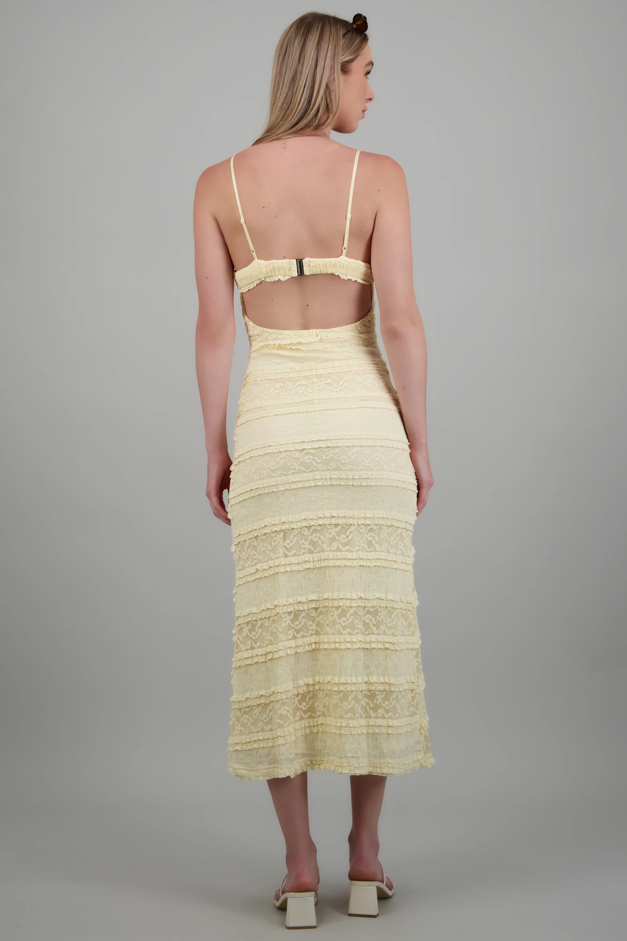 Vestido encaje maxi bodycon - Image 5