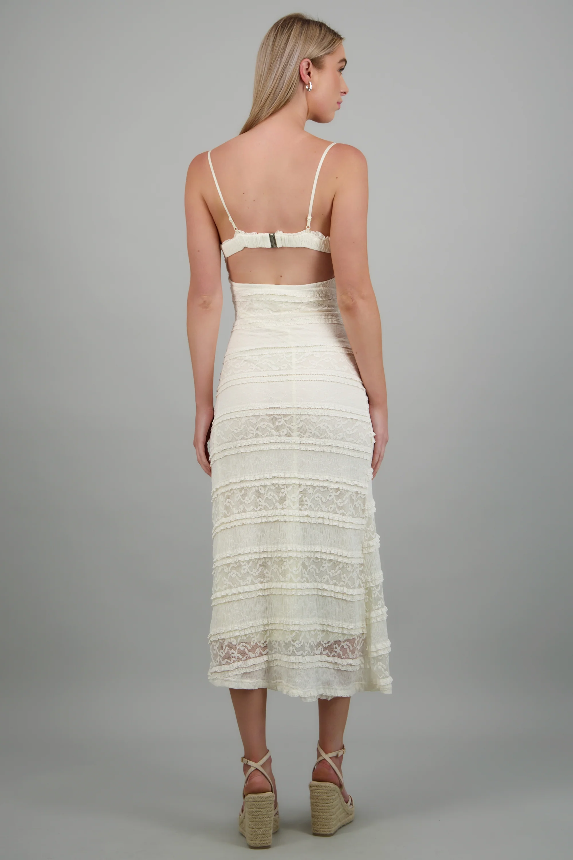 Vestido encaje maxi bodycon - Image 5