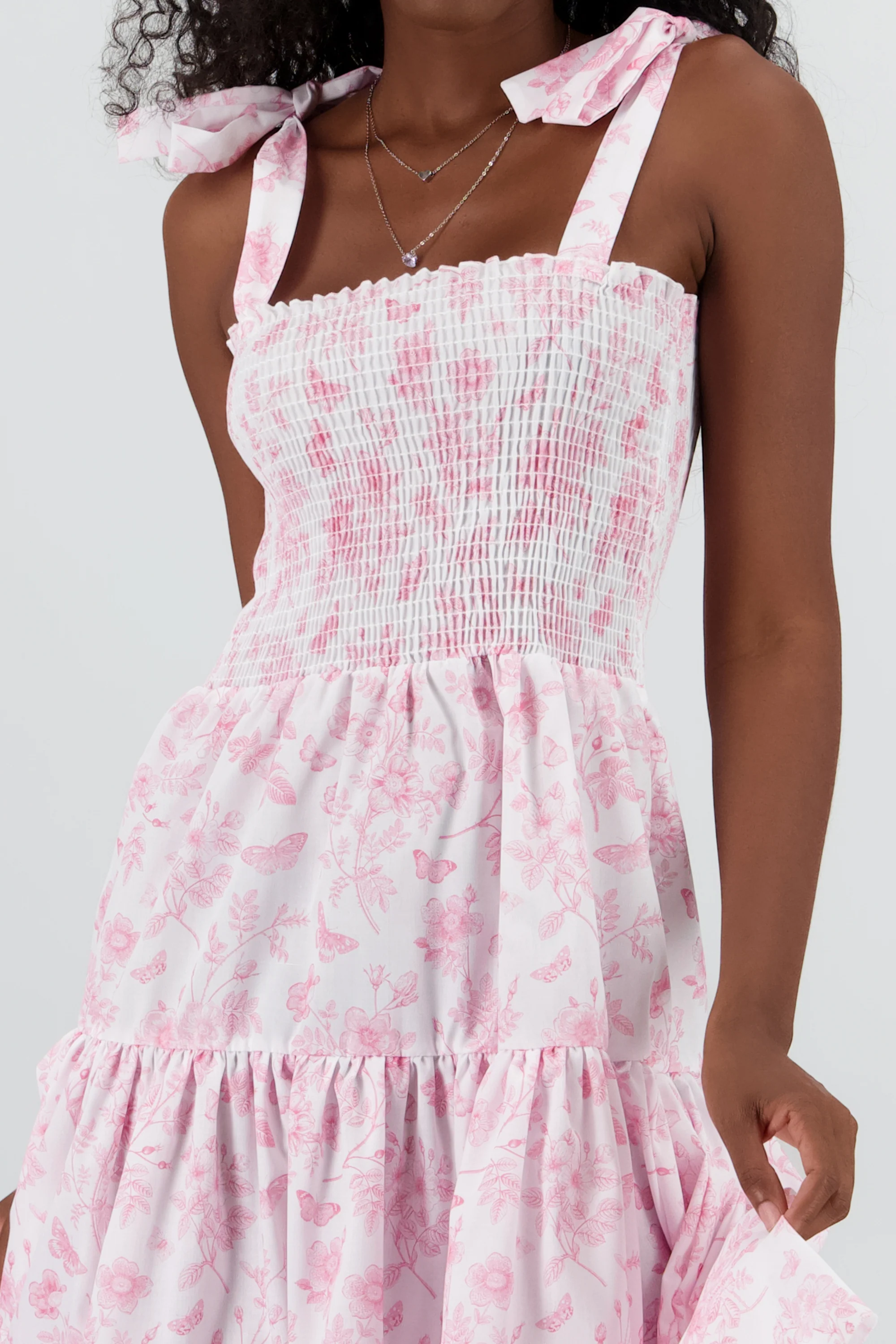Vestido estampado flores olanes - Image 5