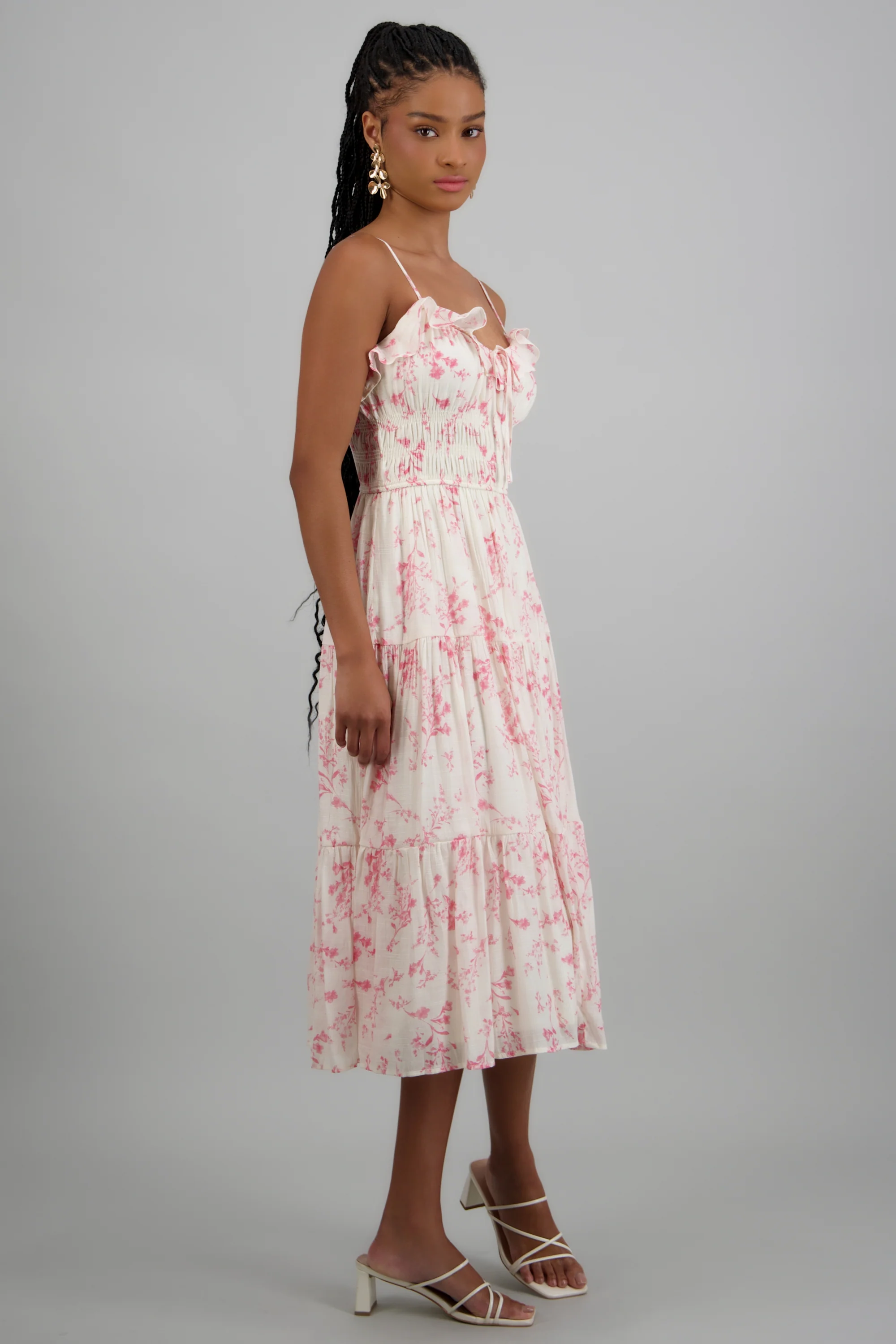 Vestido estampado flores tirantes - Image 2