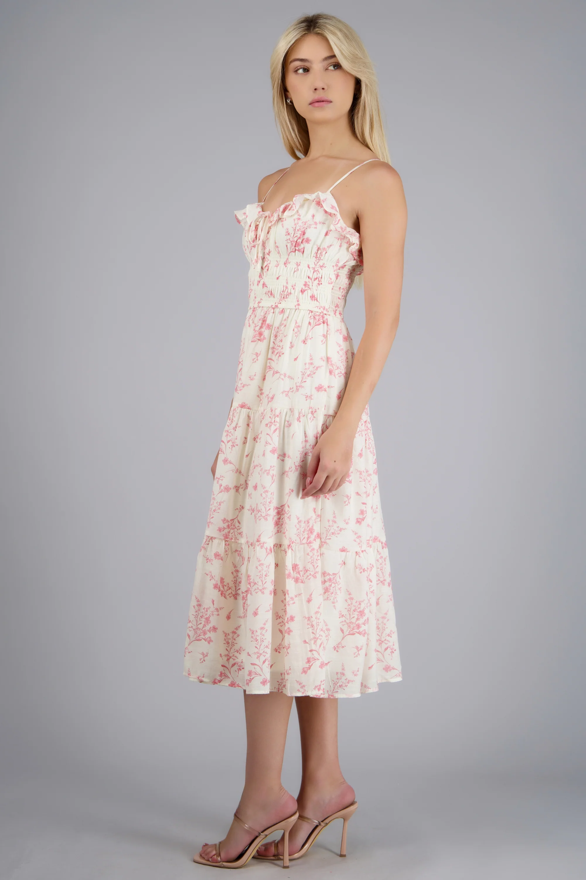 Vestido estampado flores tirantes - Image 2