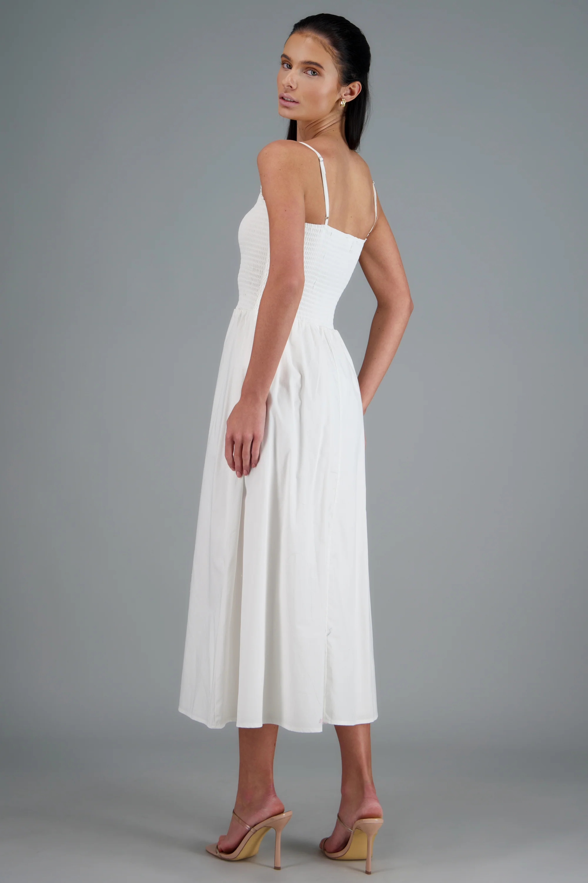 Vestido falda popelina - Image 4