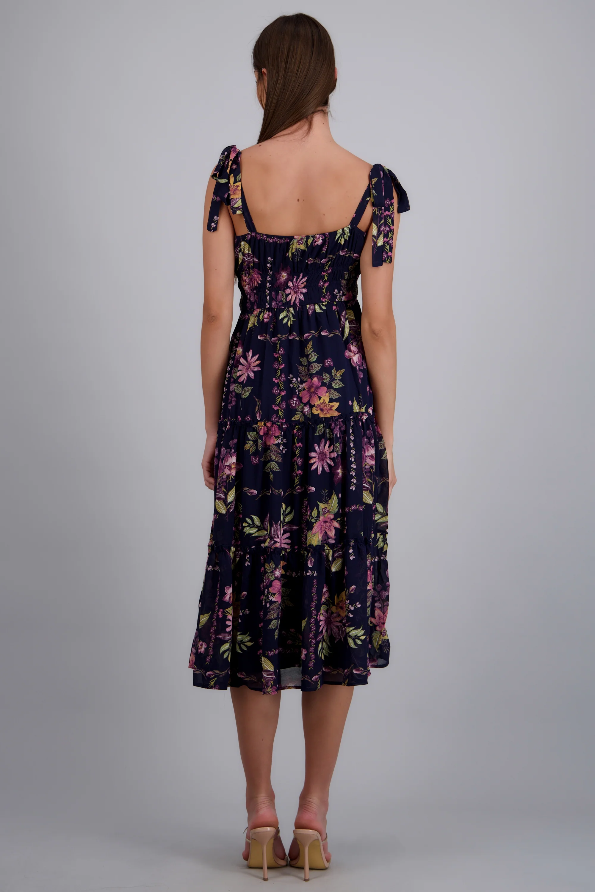 Vestido flores con tirantes - Image 4