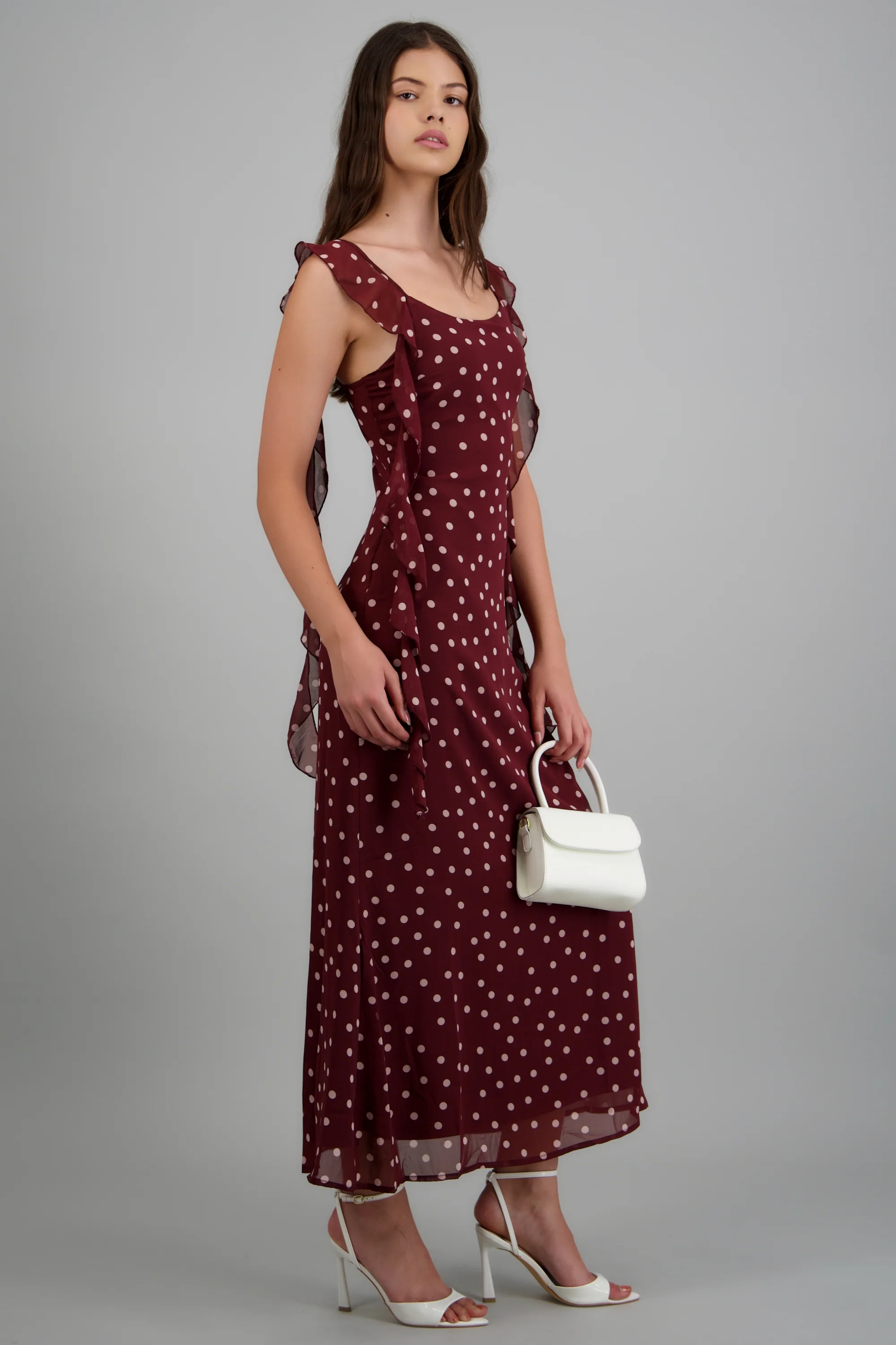 Vestido largo polkas olanes - Image 3