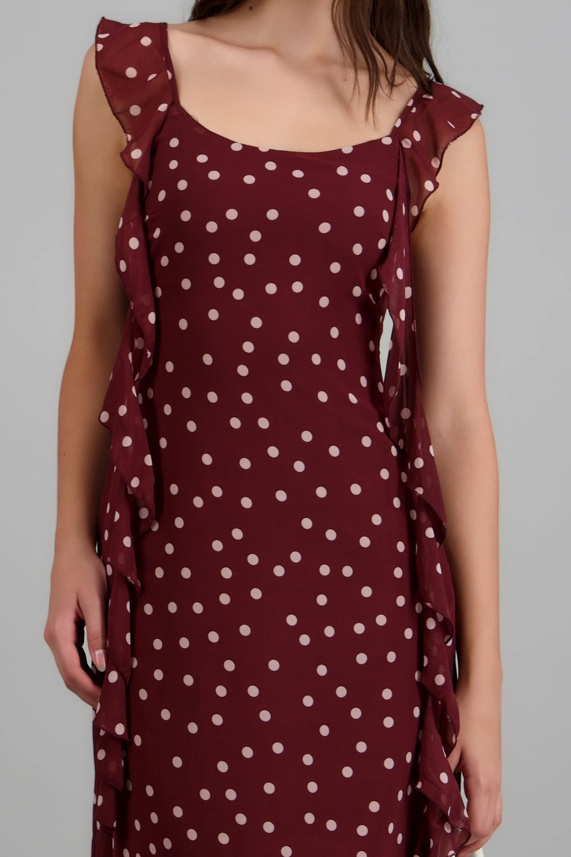 Vestido largo polkas olanes - Image 5