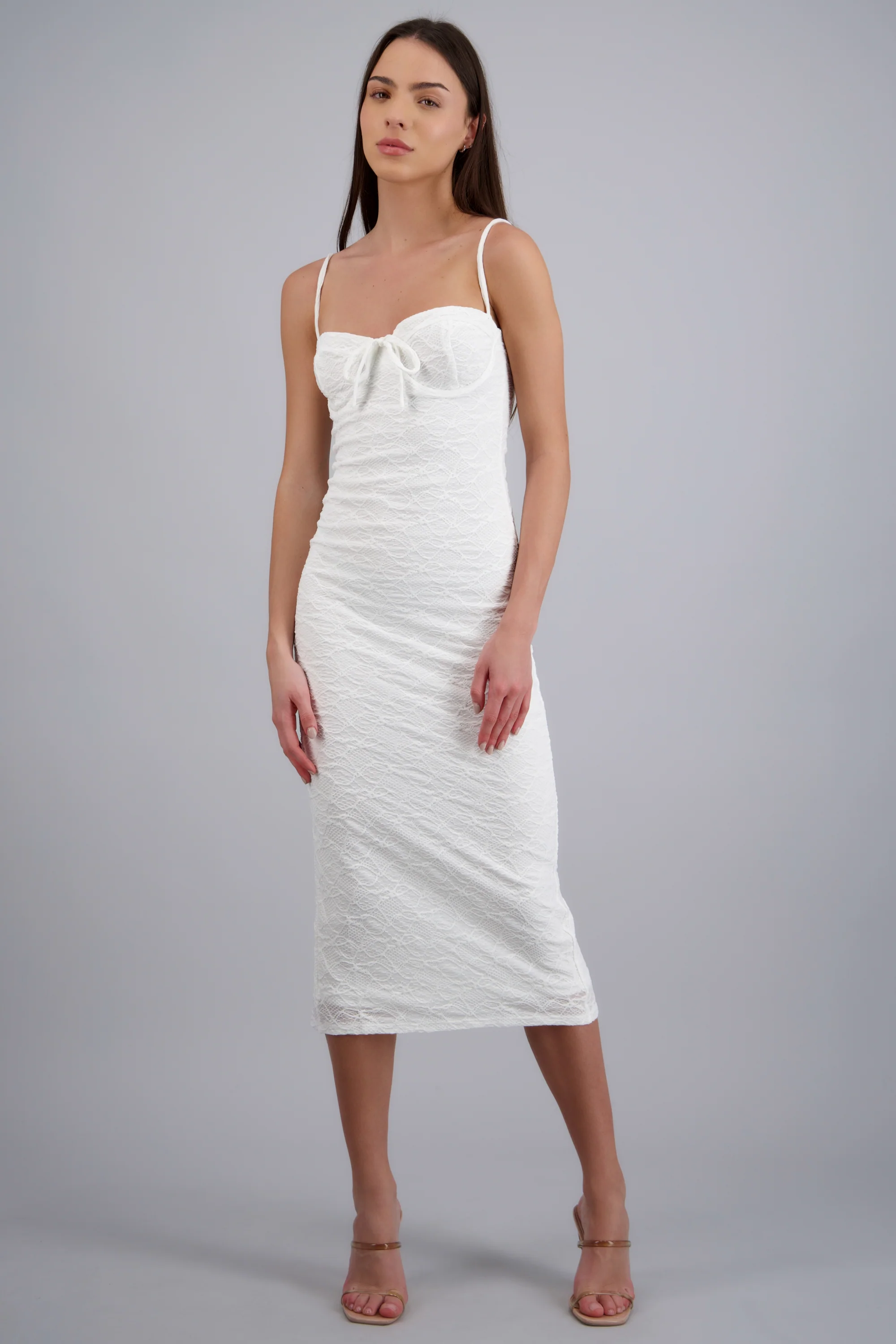 Vestido maxi bodycon textura - Image 3