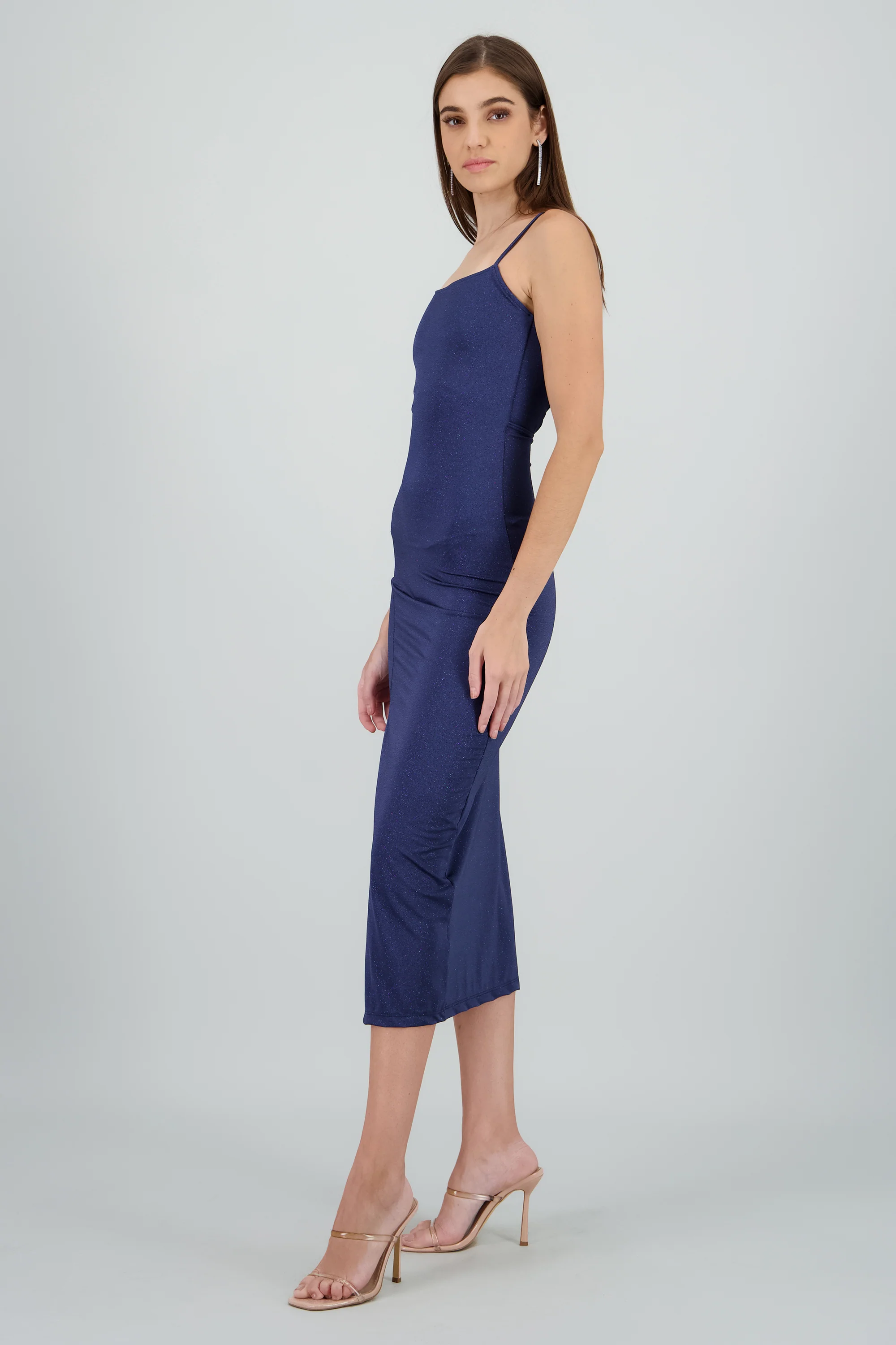 Vestido maxi brillos espalda abierta - Image 3