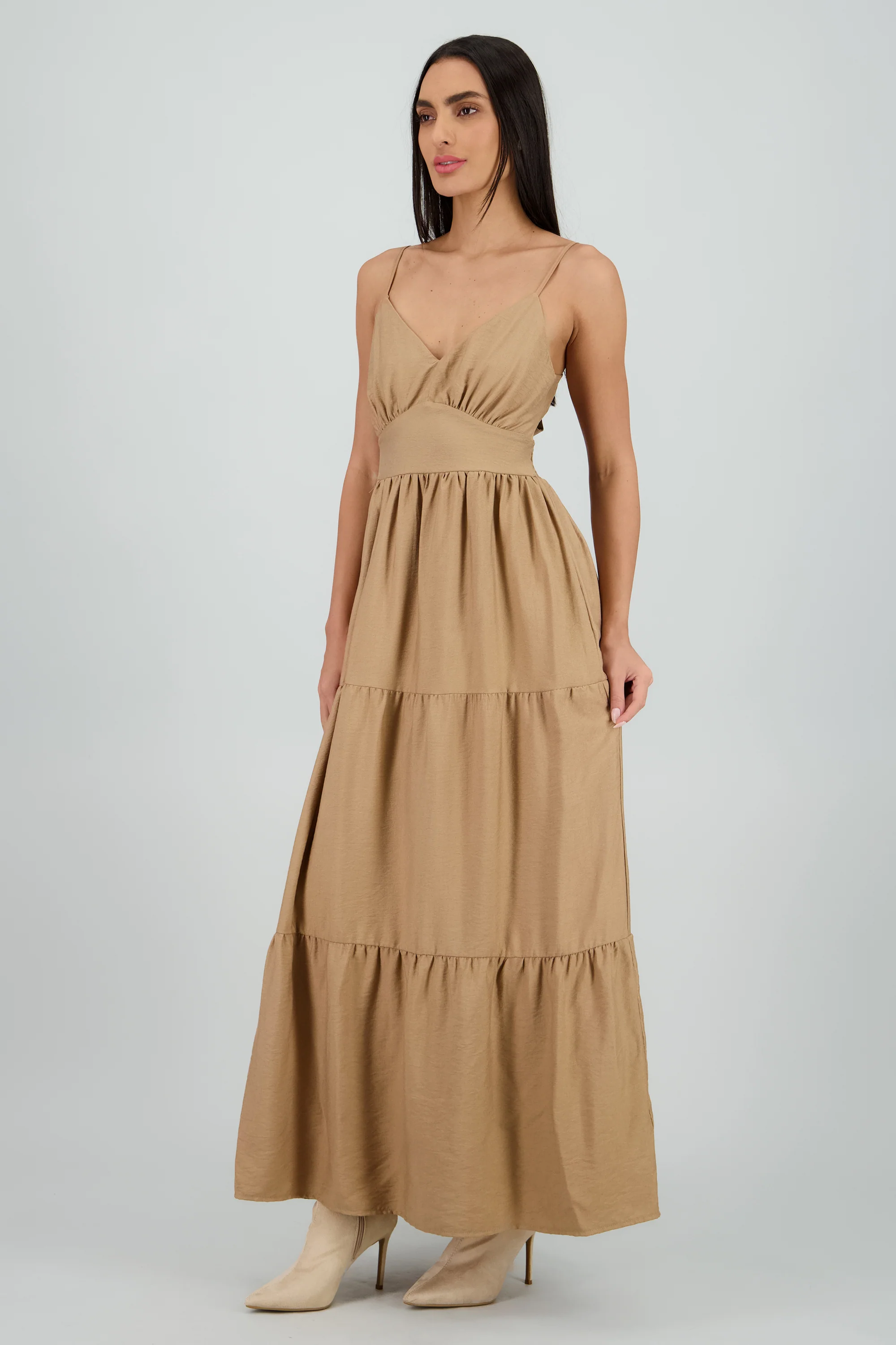 Vestido maxi con amarre en la espalda - Image 3
