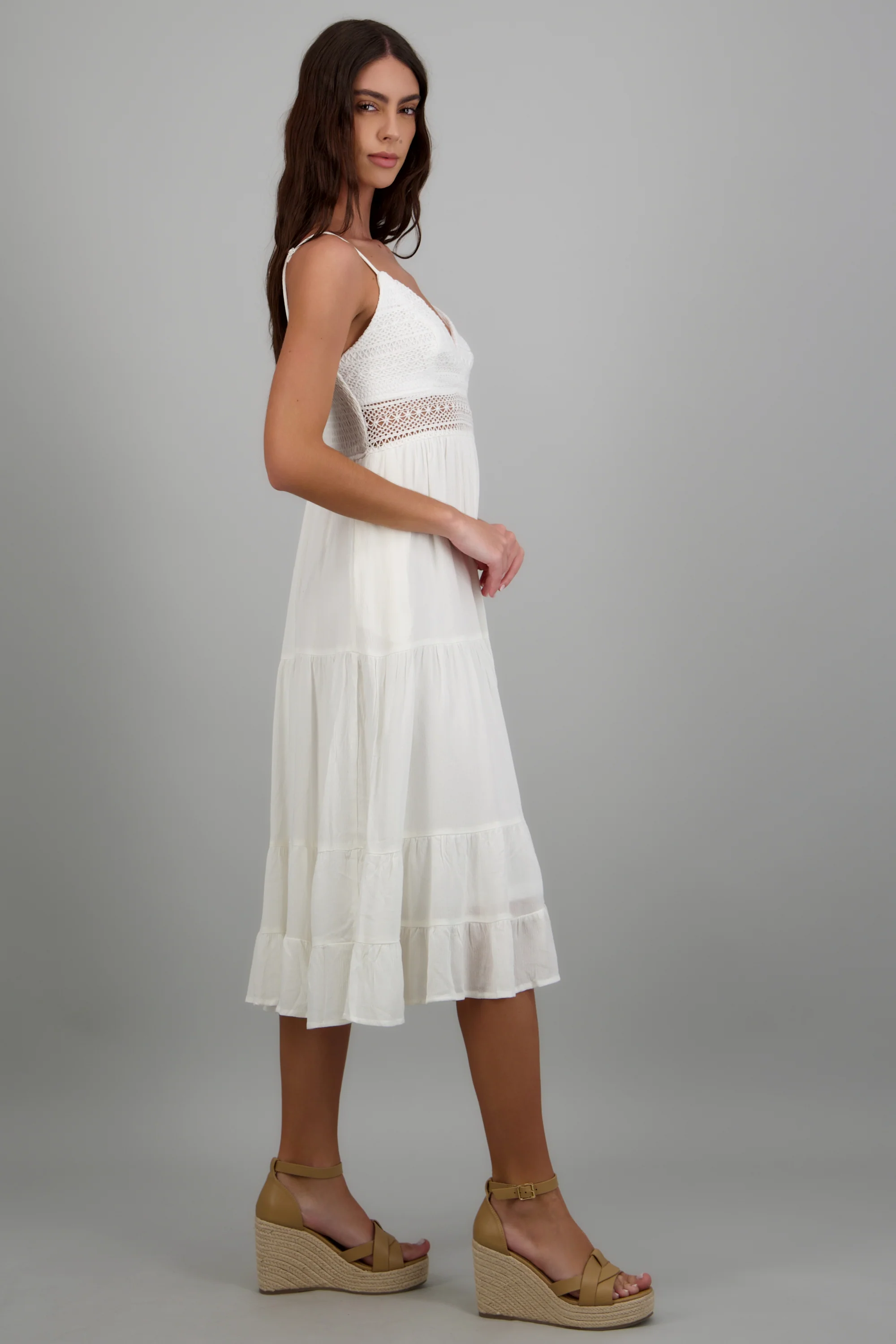 Vestido maxi con crochet - Image 2