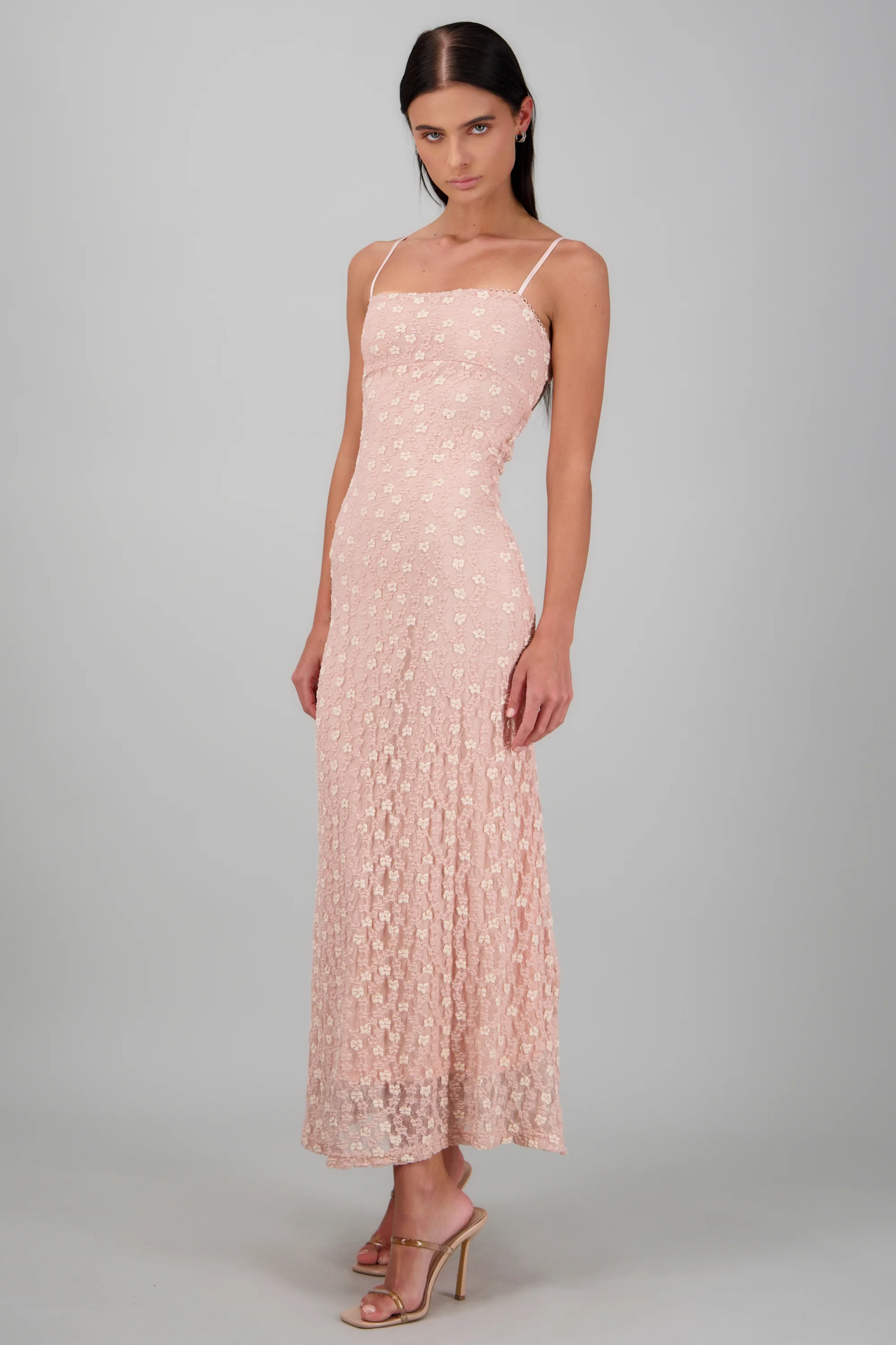 Vestido maxi  detalle espalda