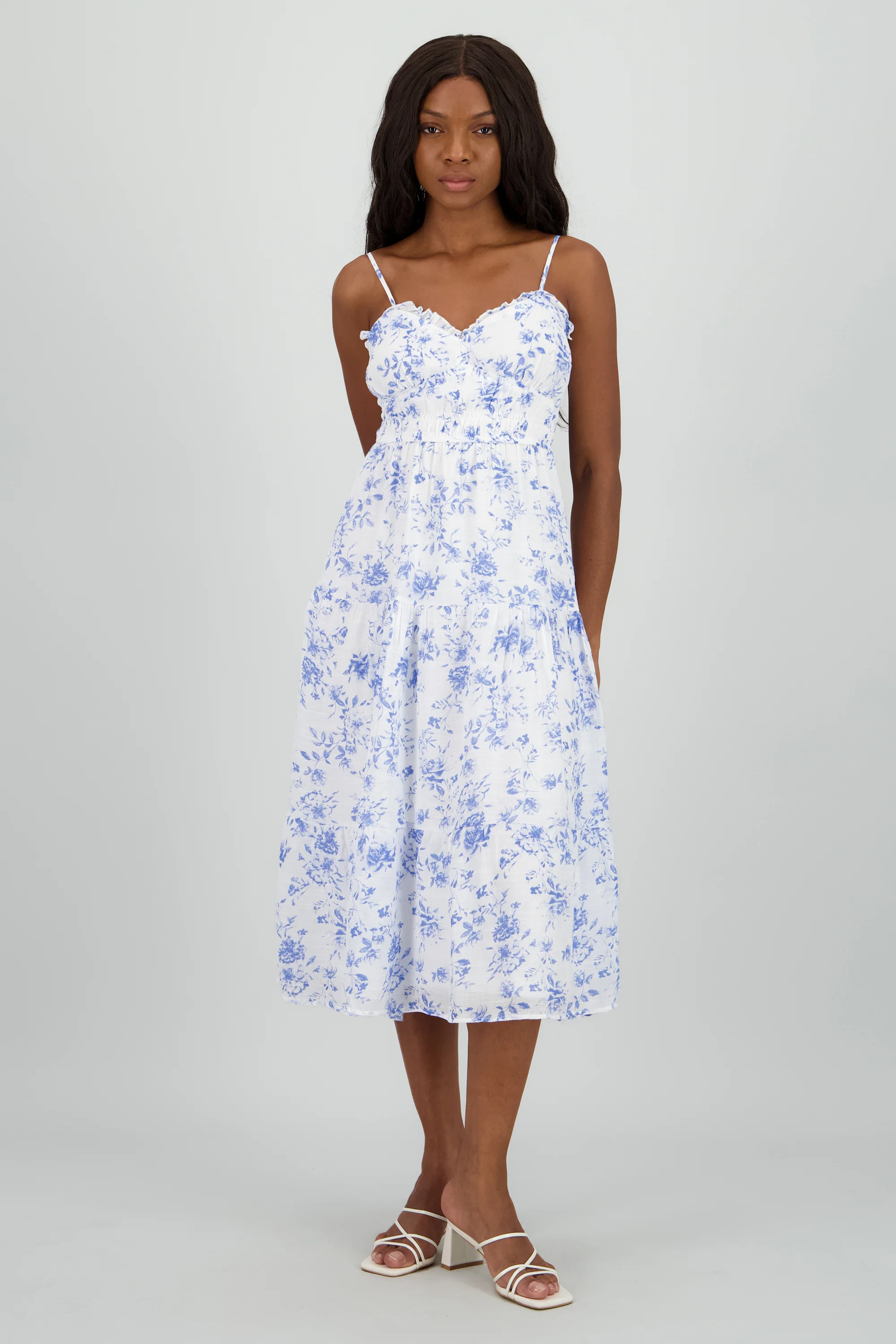 Vestido maxi deatlle floral