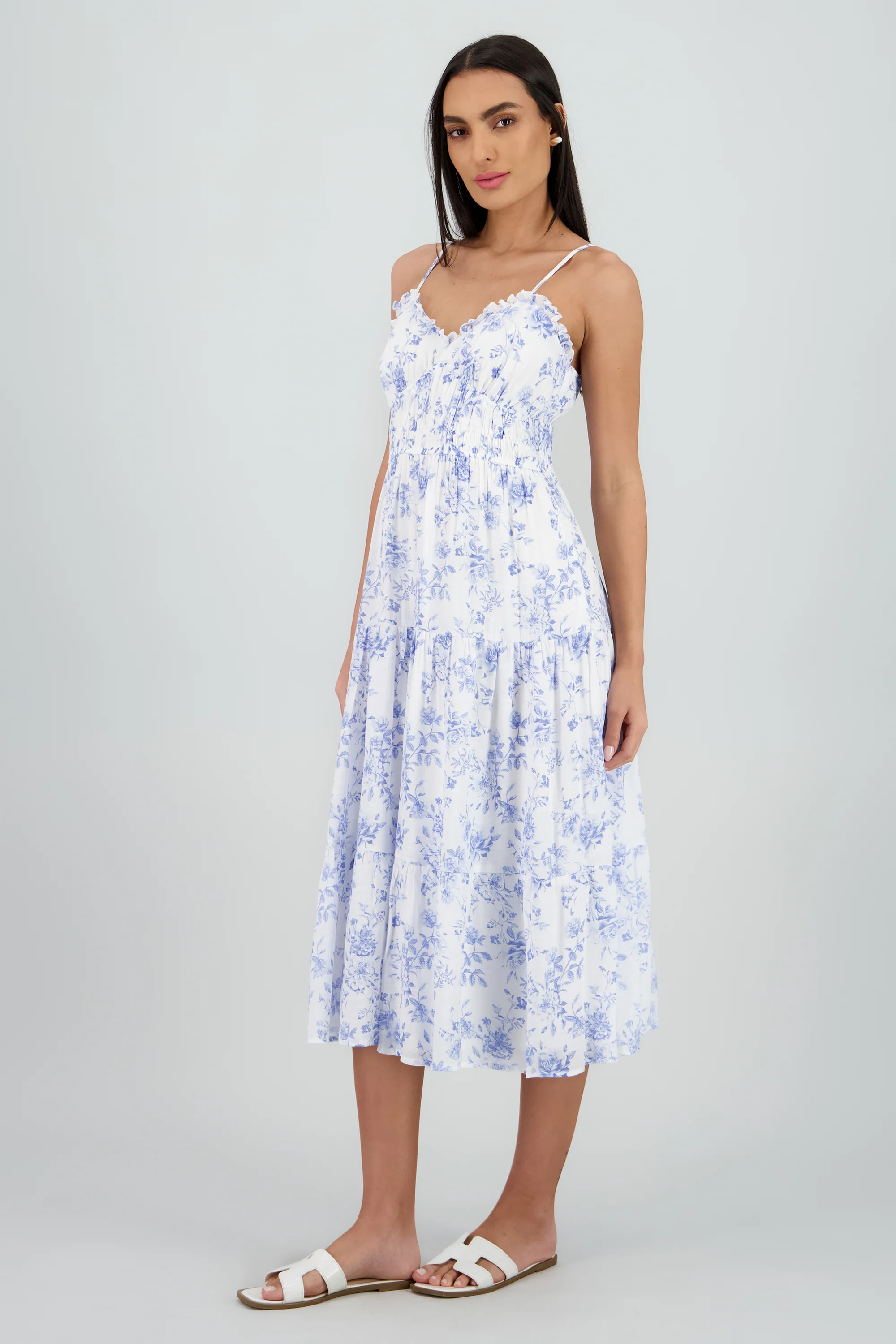 Vestido Maxi Detalle Floral - Image 3