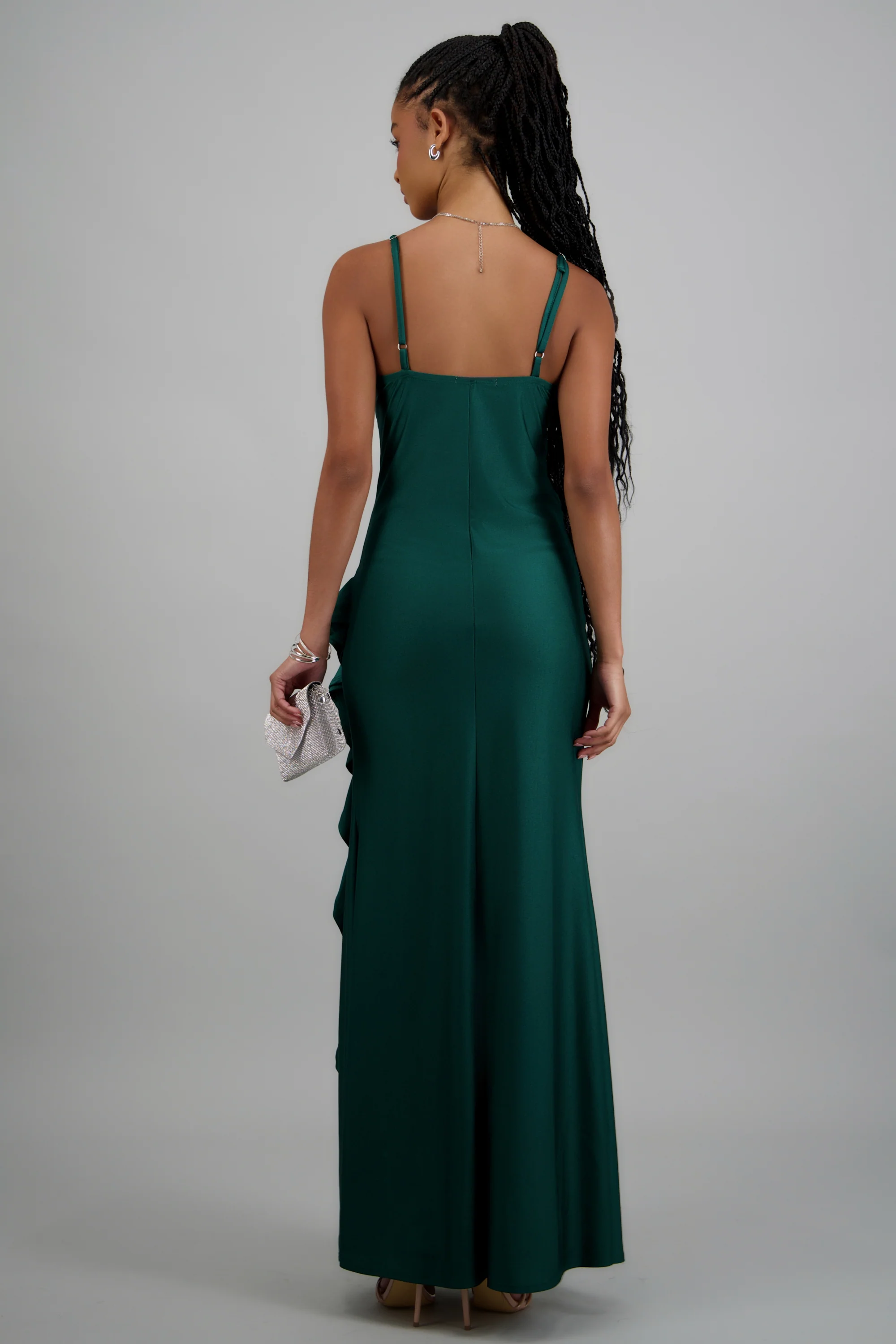 Vestido maxi detalle olan - Image 4
