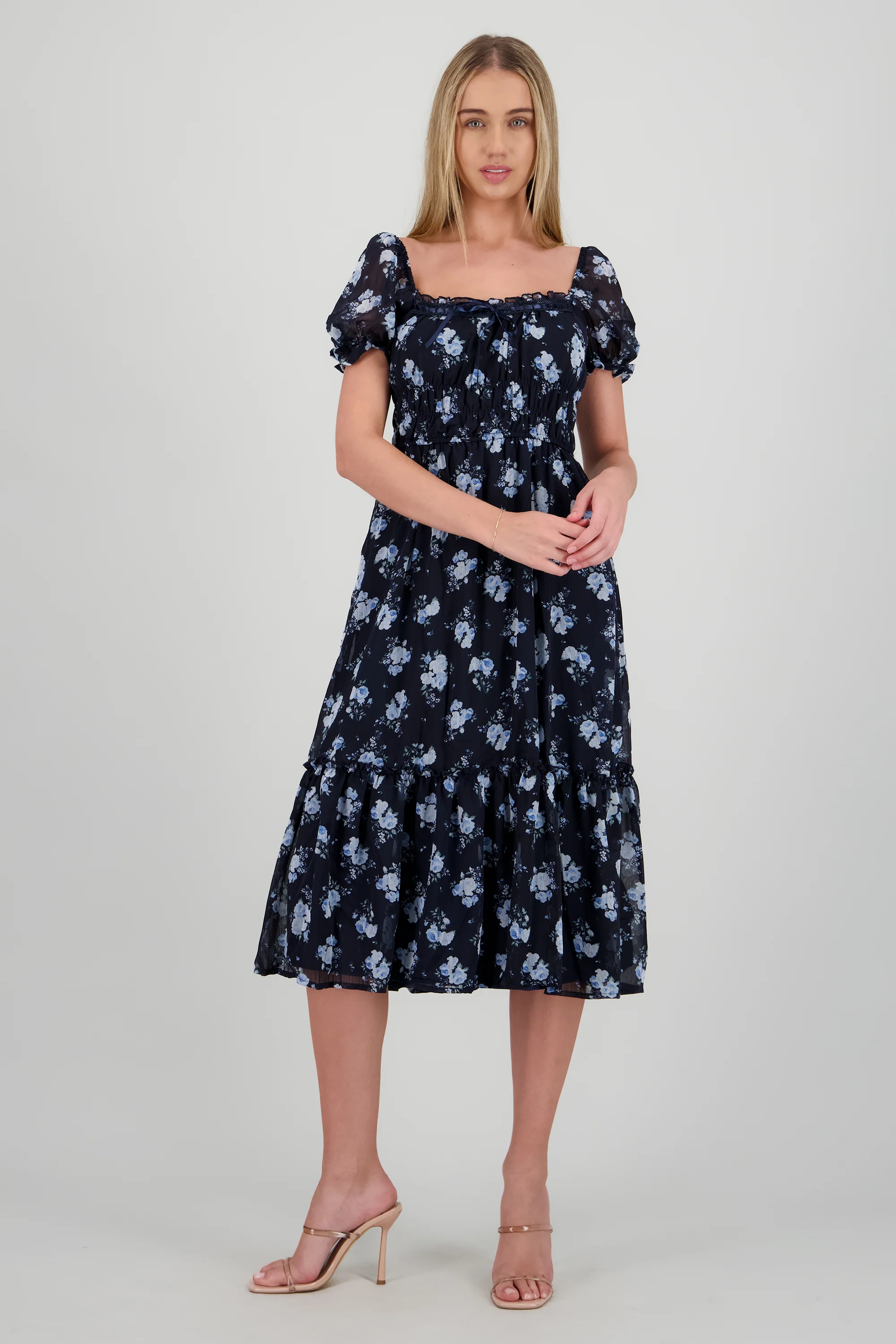 Vestido maxi escote cuadrado - Image 2