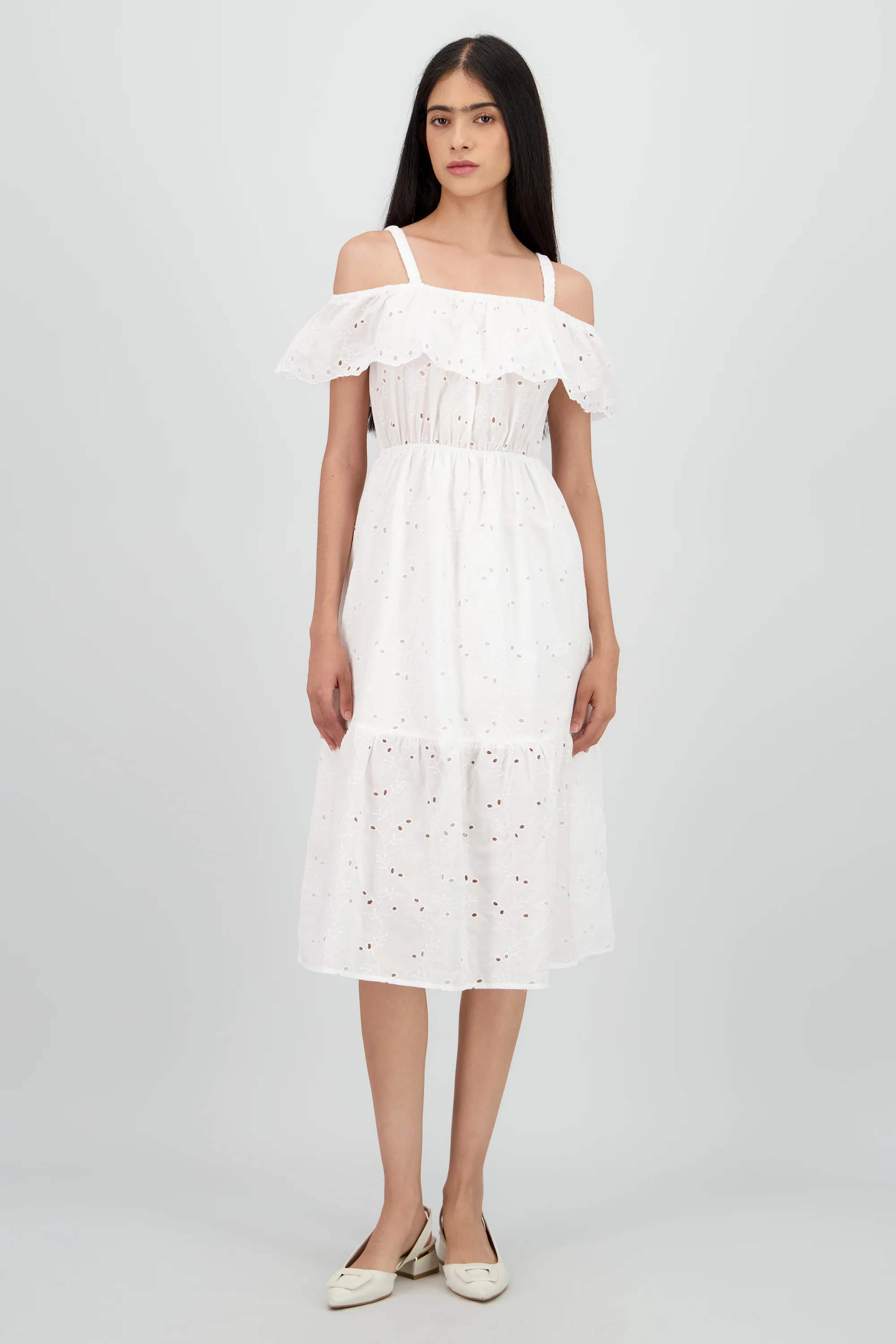 Vestido maxi escote olan - Image 2